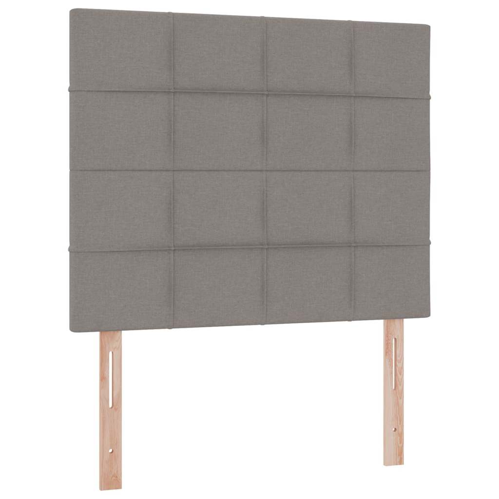 Krevet s madracem i skladištem Sivo-smeđa 120 x 200 cm