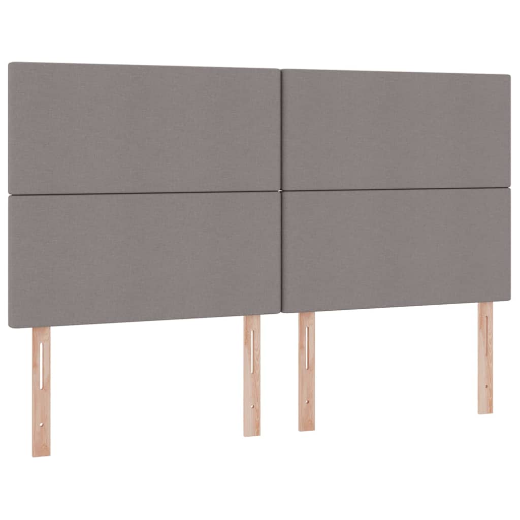 Krevet s od storage Sivo-smeđa 180 x 200 cm Lažna koža