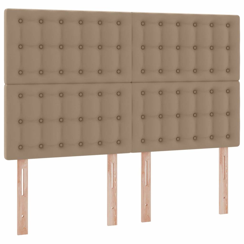 Krevet s prostorom za pohranu s LED-om Kapućino 140 x 190 cm