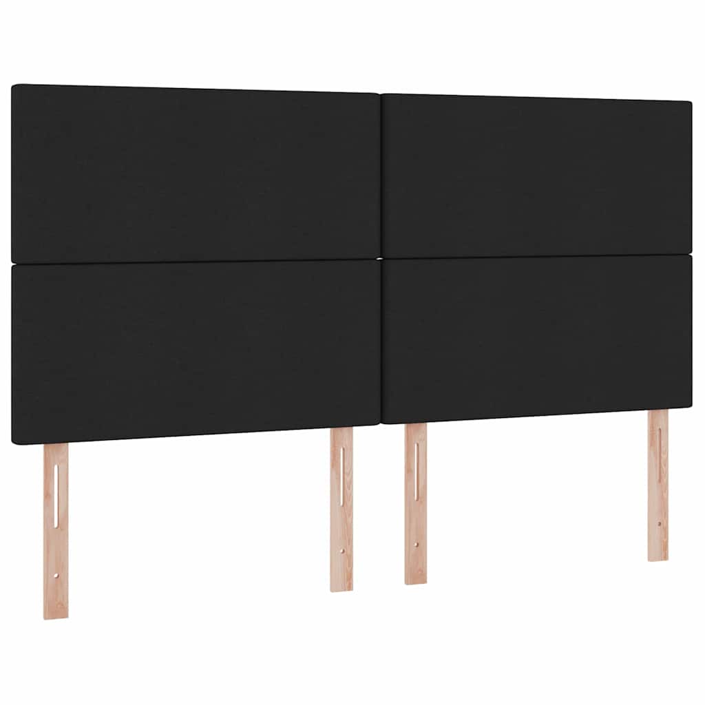 Krevet s prostorom za pohranu s LED-om Crna 160 x 200 cm