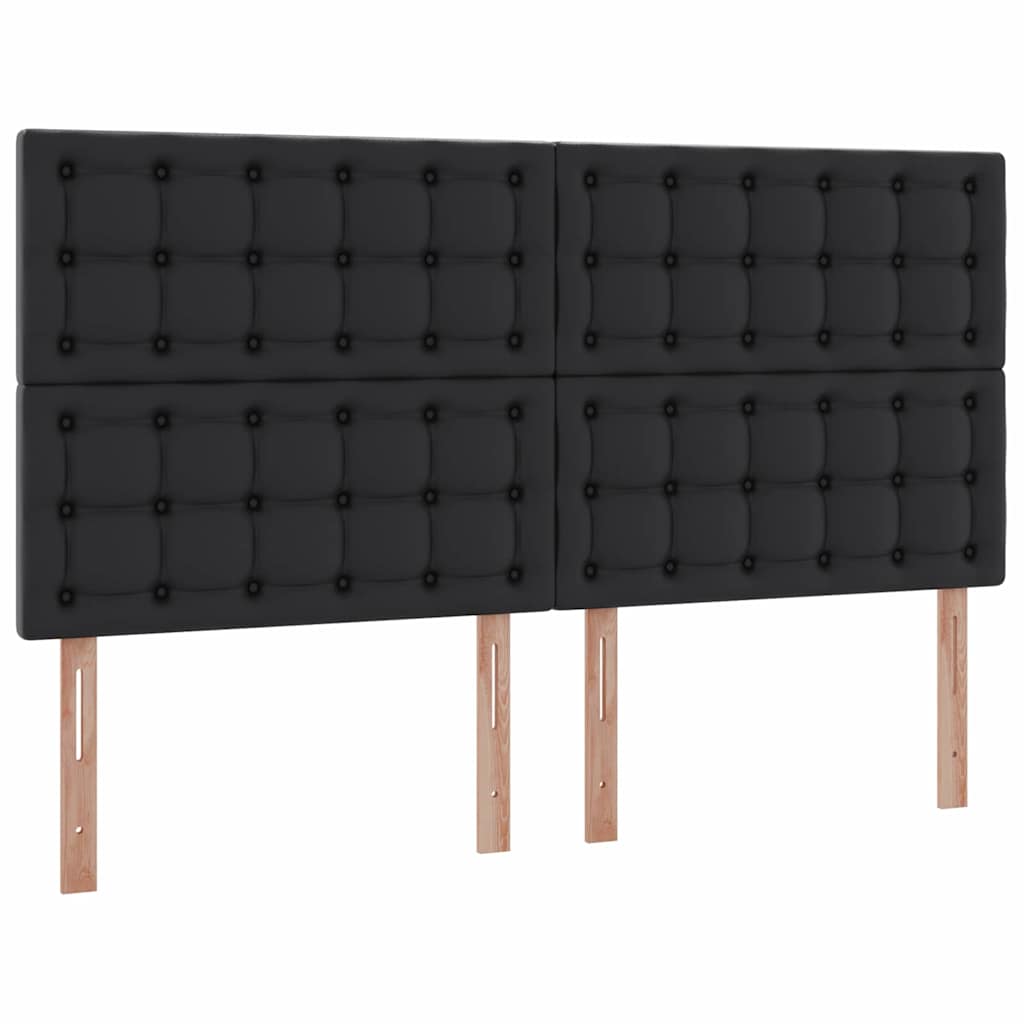 Krevet s prostorom za pohranu s LED-om Crna 180 x 200 cm