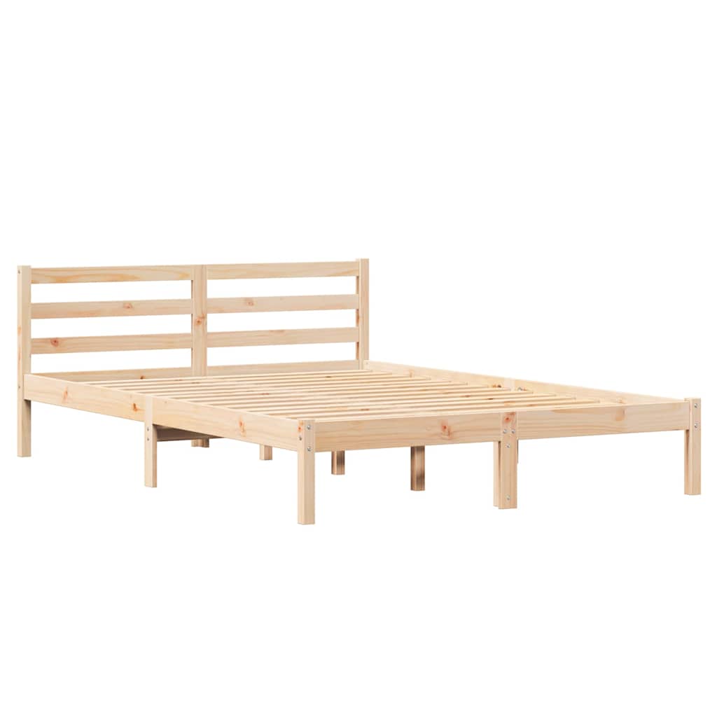 Krevetna konstrukcija Smeđa 225,5 x 145,5 x 69,5 cm
