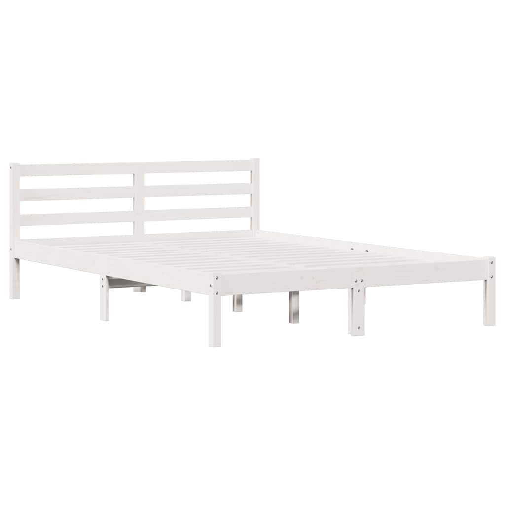 Krevetna konstrukcija Bijelo 225,5 x 165,5 x 69,5 cm