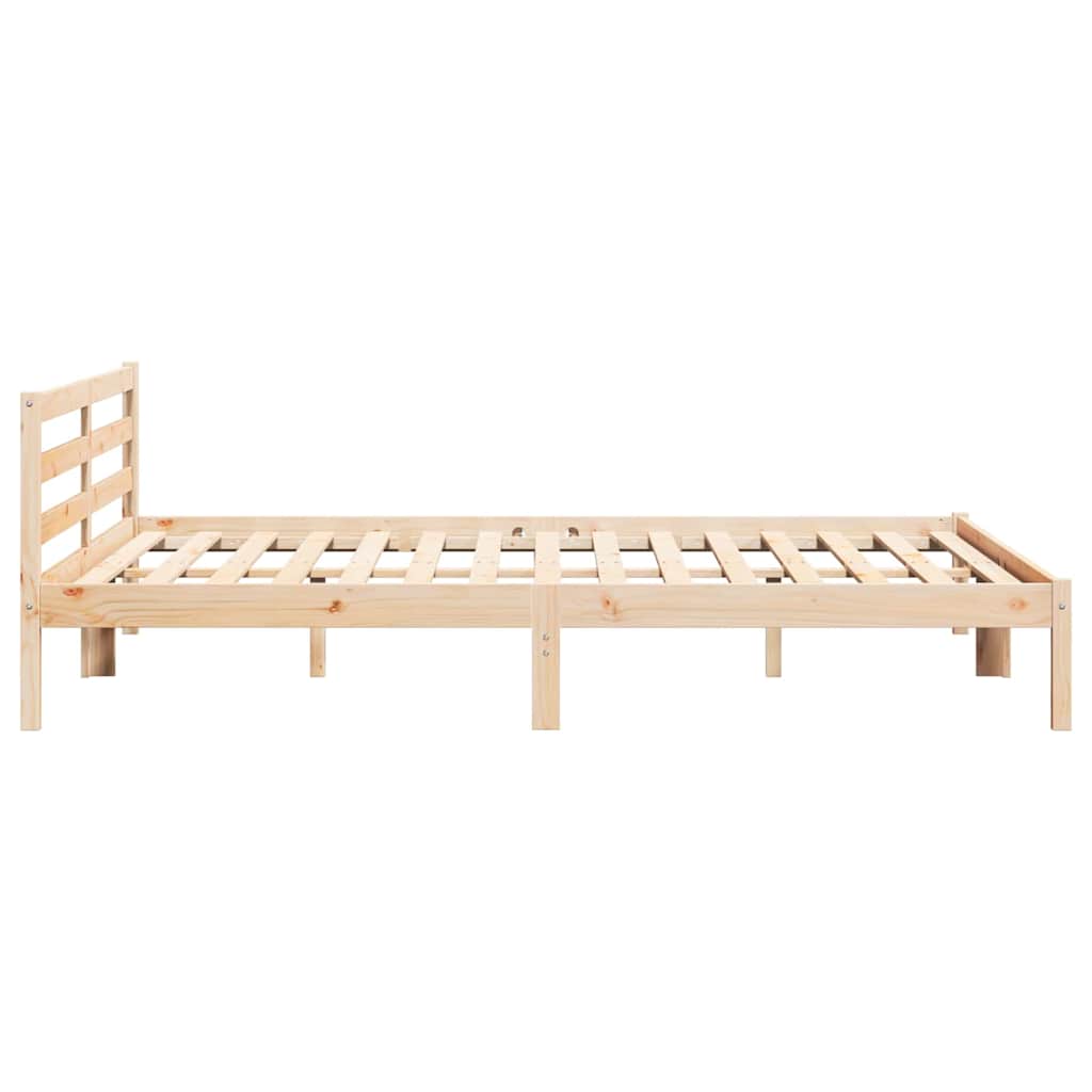 Krevetna konstrukcija Smeđa 225,5 x 185,5 x 69,5 cm