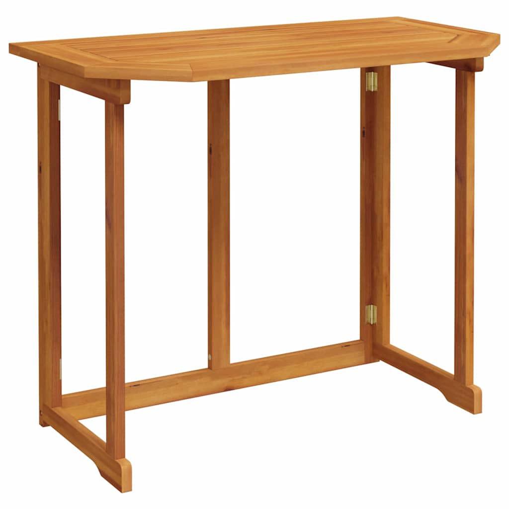Bistro set za vrt 6 pcs Smeđa Čvrsto drvo akacije
