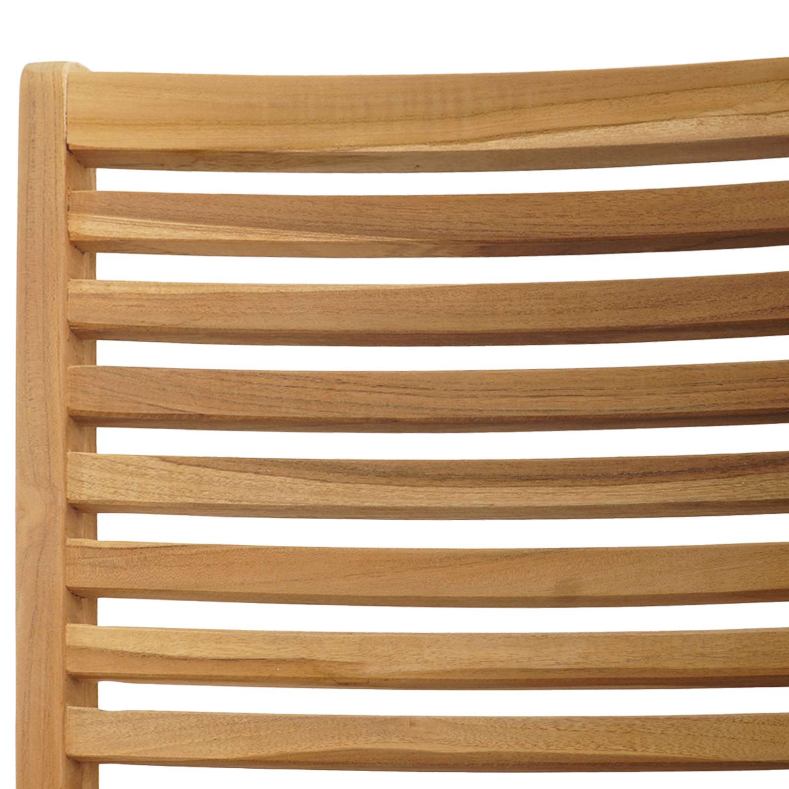 Vrtni set za objed 5 pcs Smeđa Čvrsto teak drvo