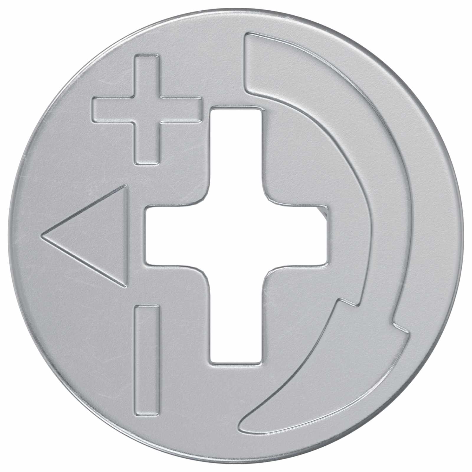Matične zakovice 12 pcs Srebrno 15 x 11,5 mm Metal