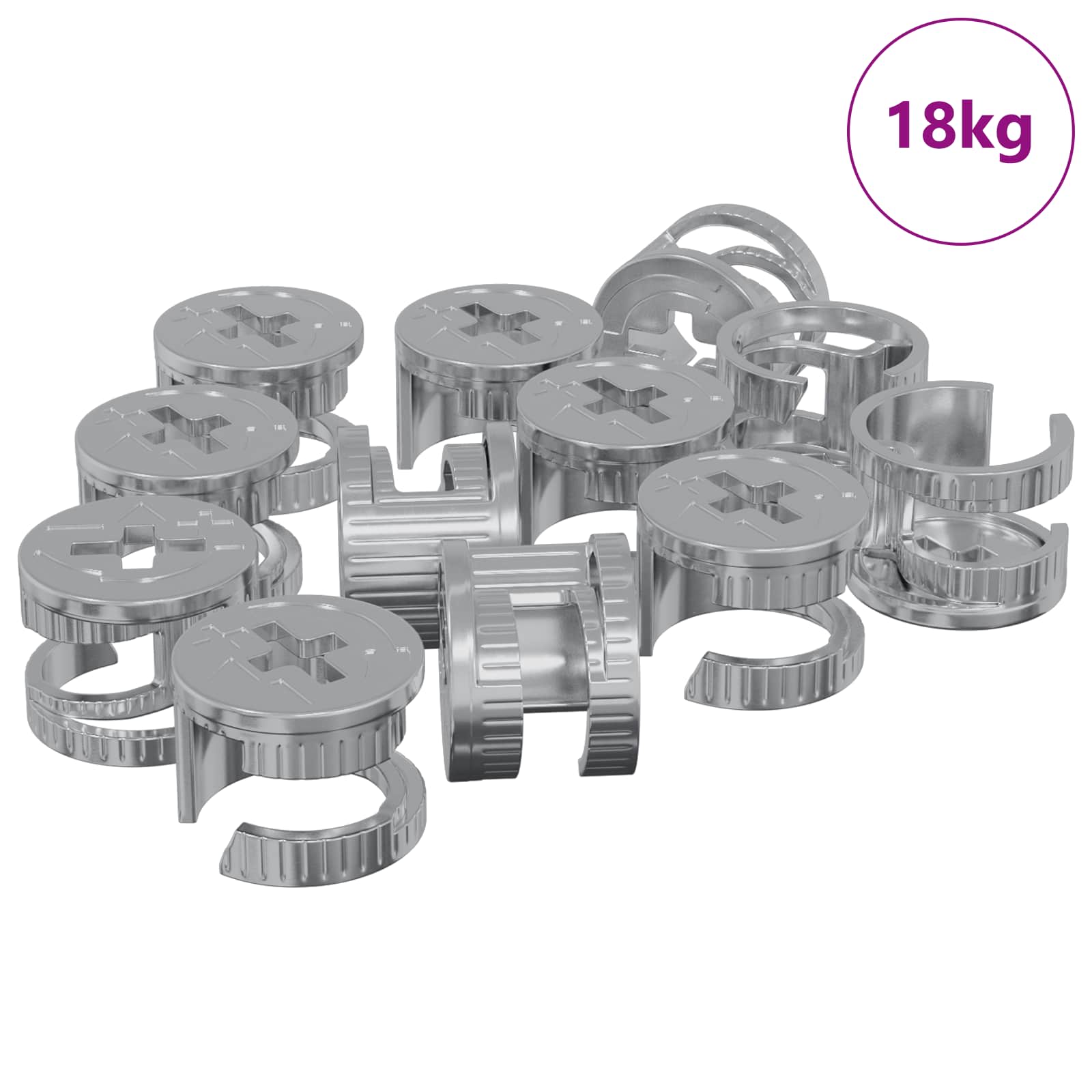 Matične zakovice 4000 pcs Srebrno Metal