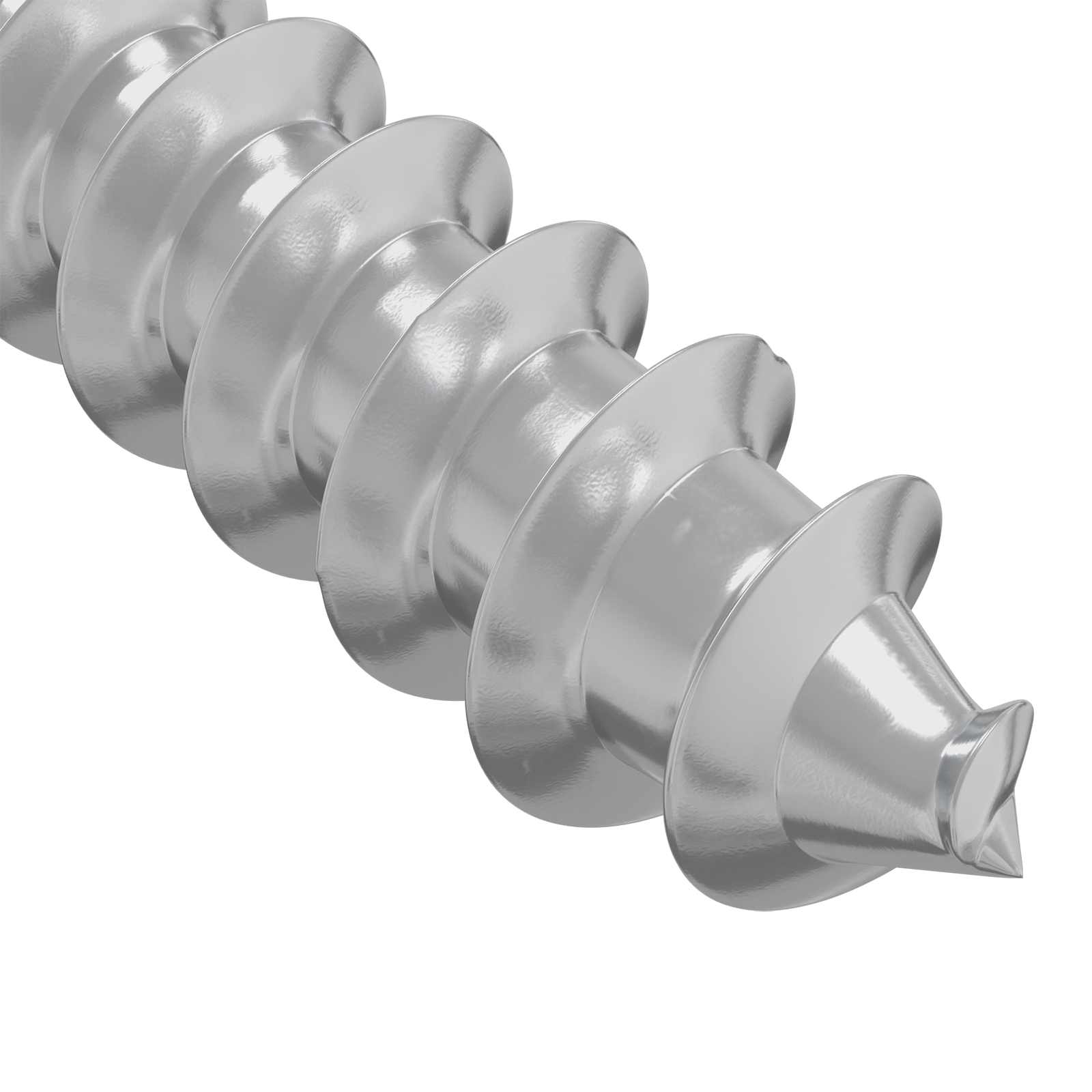 Drvene vijake 12 pcs Srebrno M6 x 70 mm Čelik