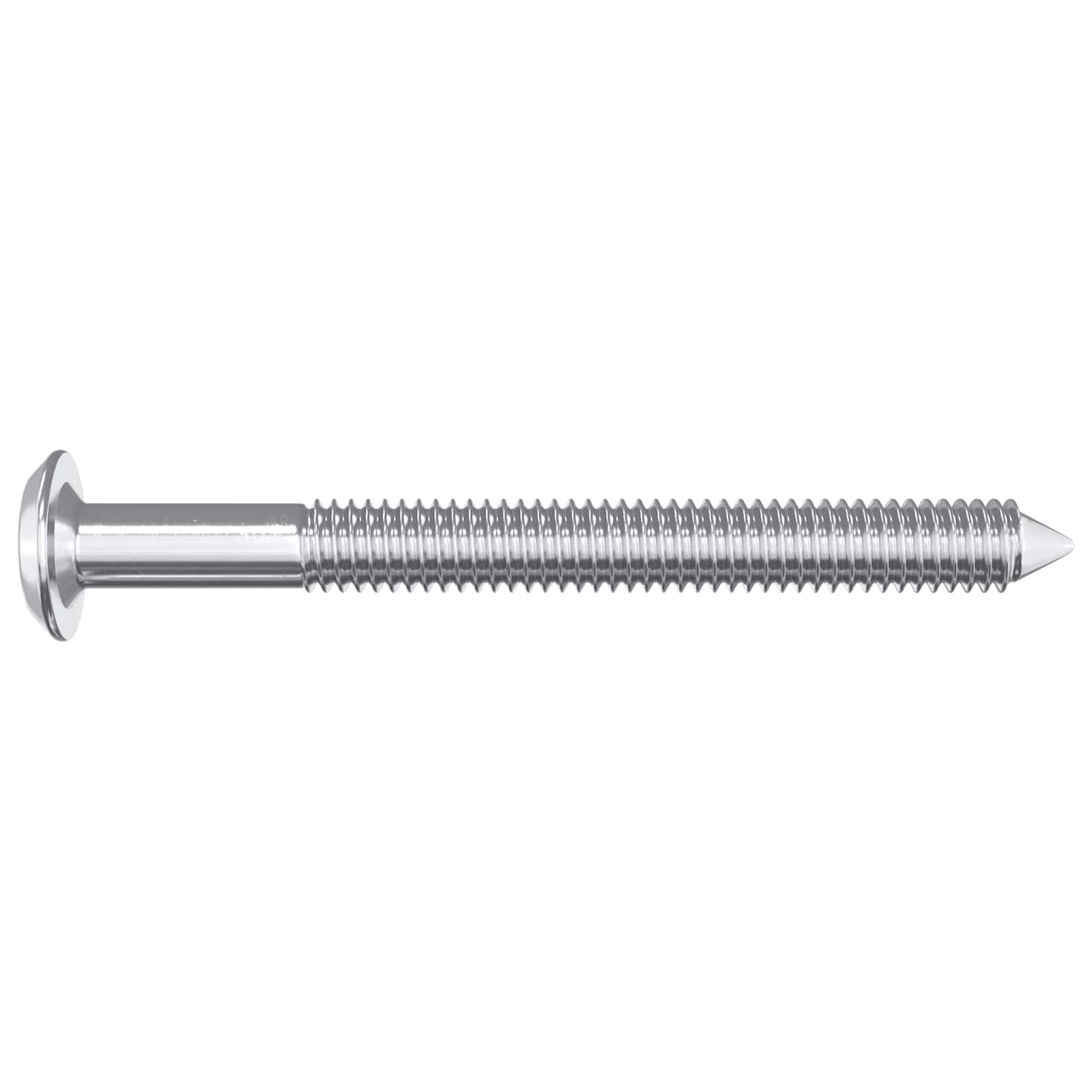 Namještajni vijci 12 pcs Srebrno M6 x 60 mm Čelik