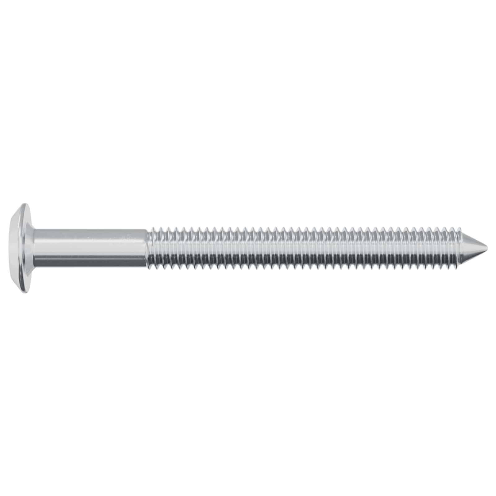 Vijak 12 pcs Srebrno M6 x 60 mm Čelik