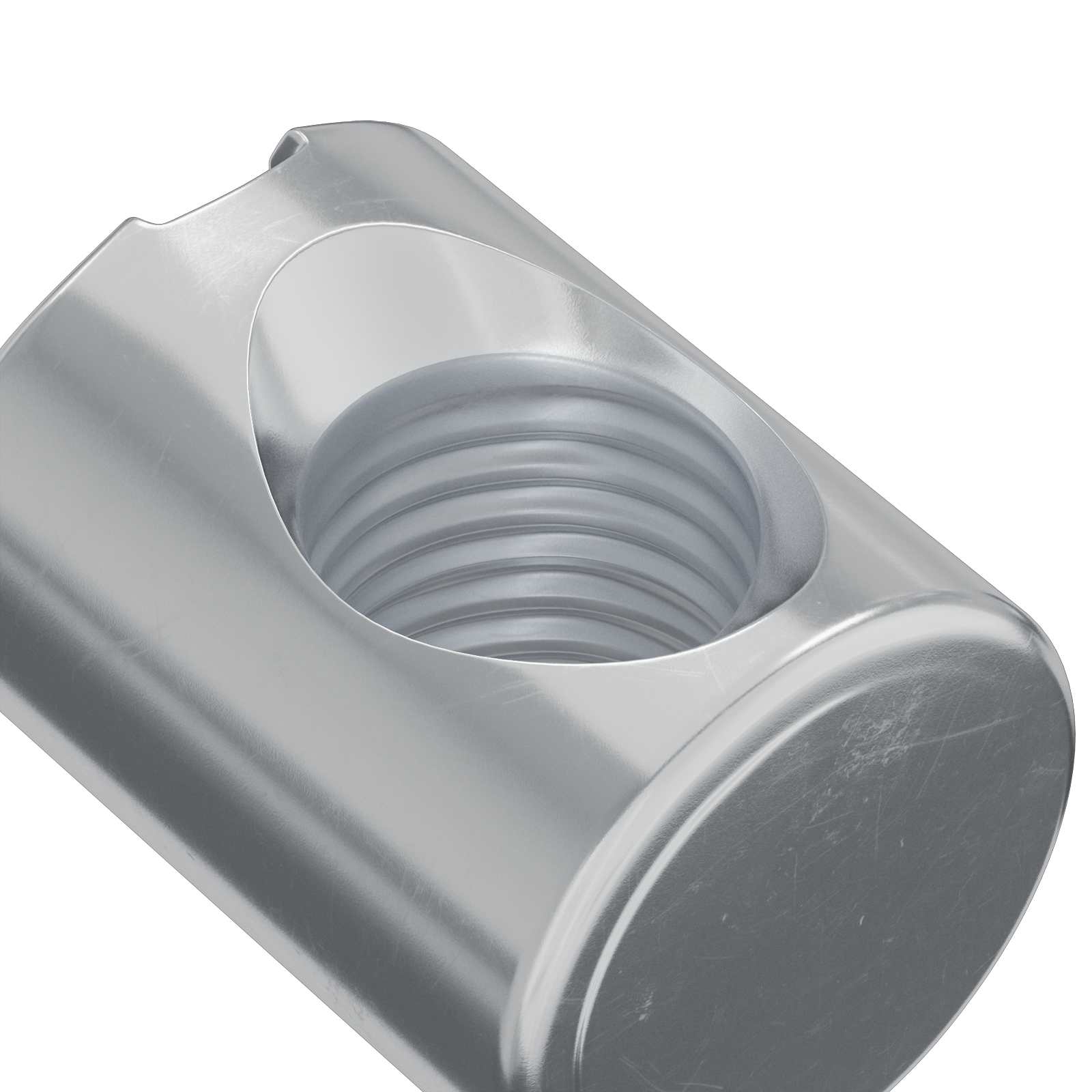 Bačvaste matice 3462 pcs Srebrno M6 x 13 mm Metal
