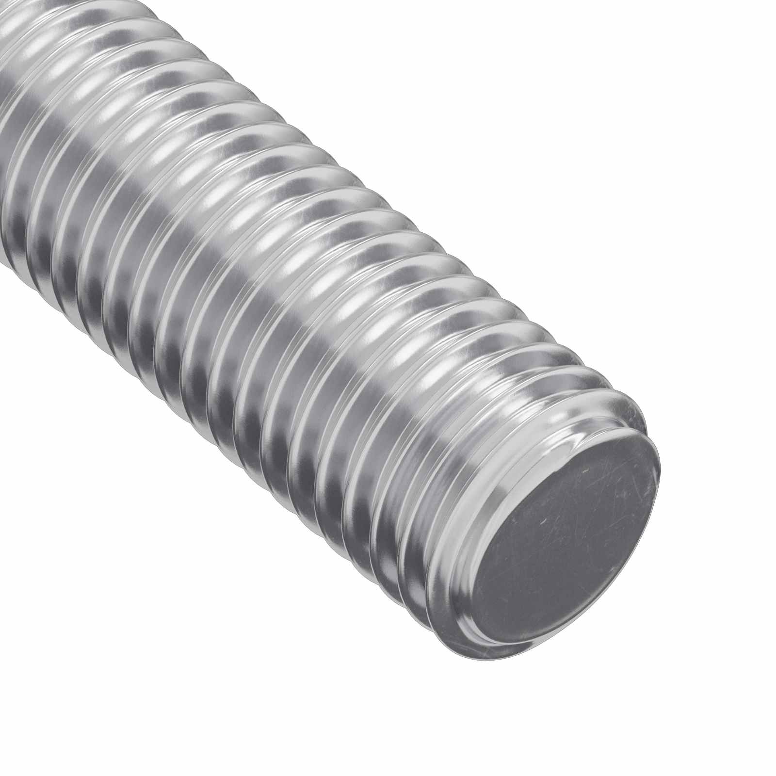 Navojni štapovi 2 pcs Srebrno M6 x 120 mm Metal