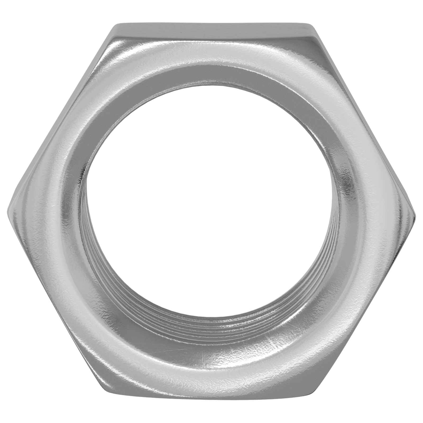 Šesterokutna matica 23377 pcs Srebrno Metal