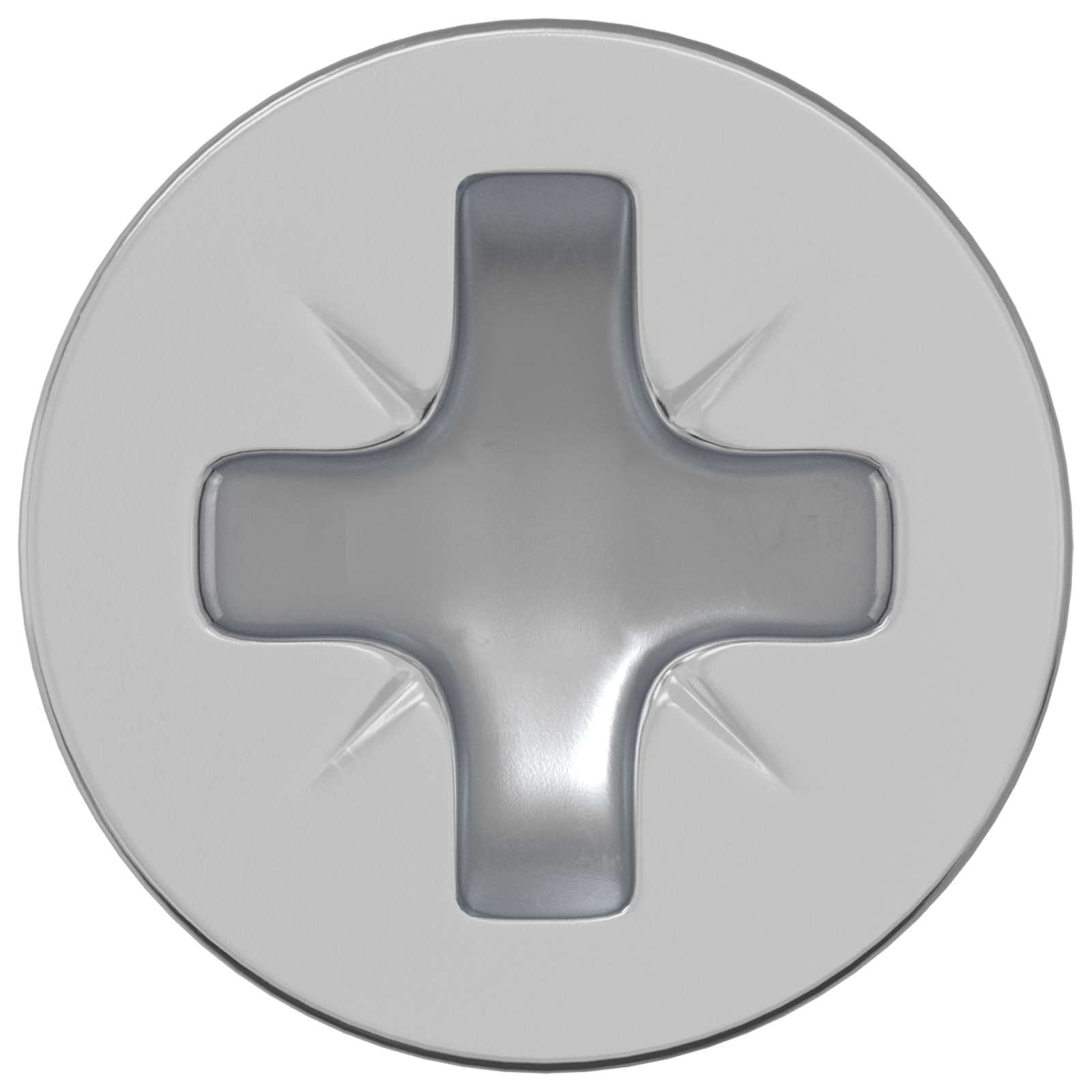 Vijak 2 pcs Srebrno M6 x 12 mm Željezo