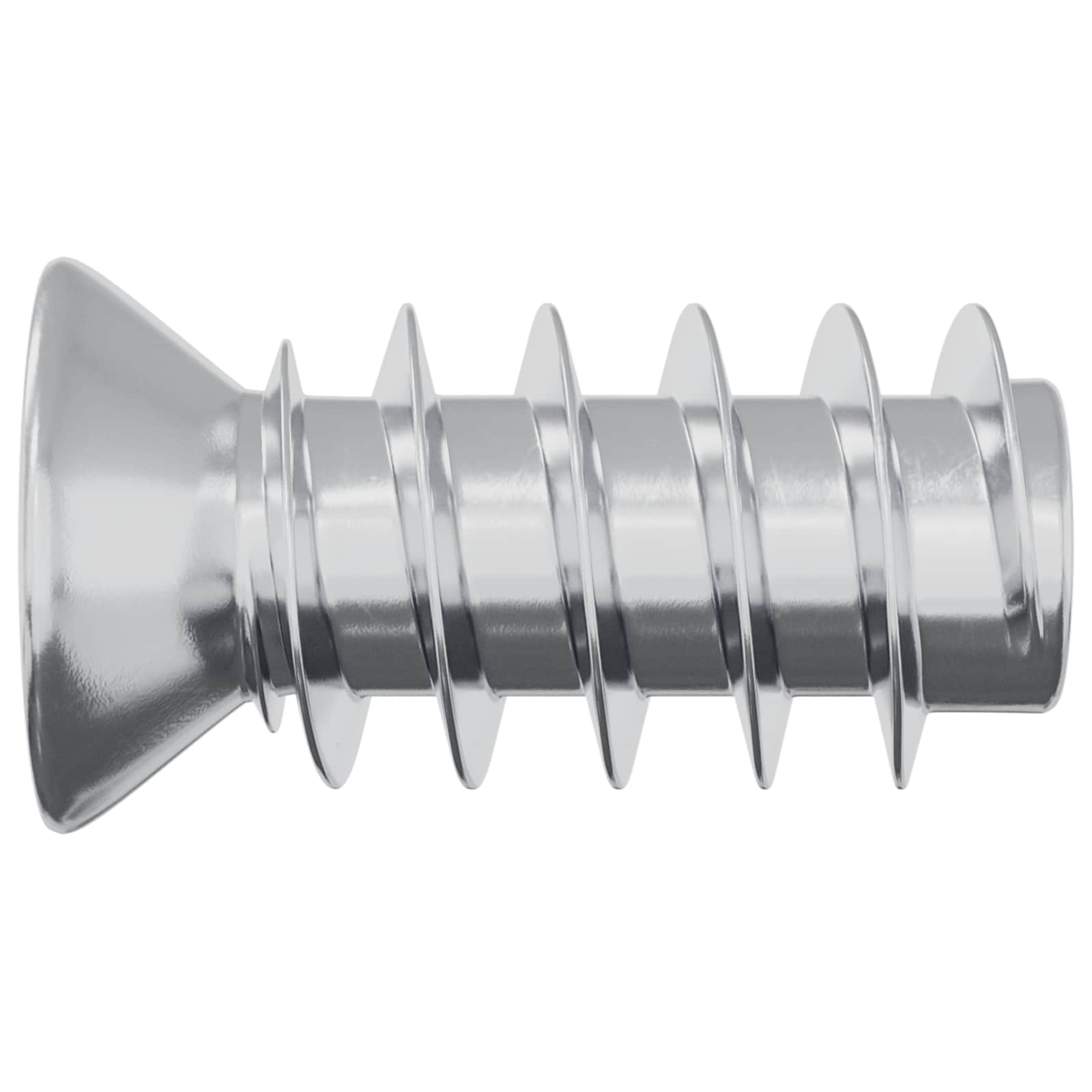 Vijak 10909 pcs Srebrno M6 x 12 mm Željezo