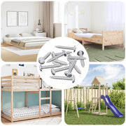 Samoupravni čavao 12 pcs Cinkom premazano 4 x 25 mm Čelik