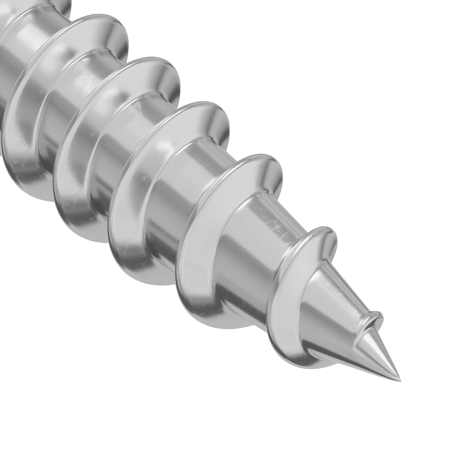 Drveni vijak 2 pcs Srebrno M4 x 28 mm Željezo