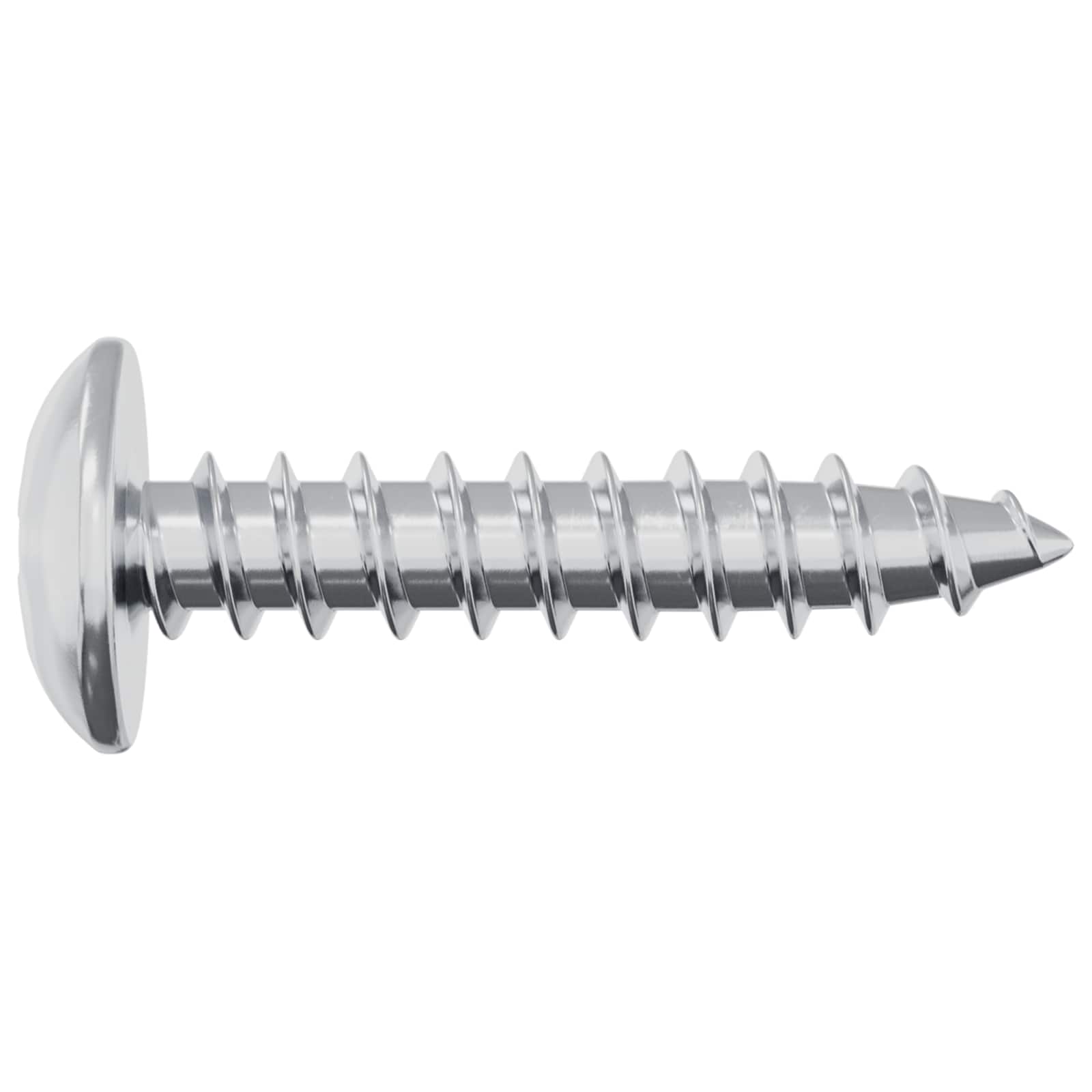 Drvene vijake 2 pcs Srebrno M4 x 20 mm Čelik