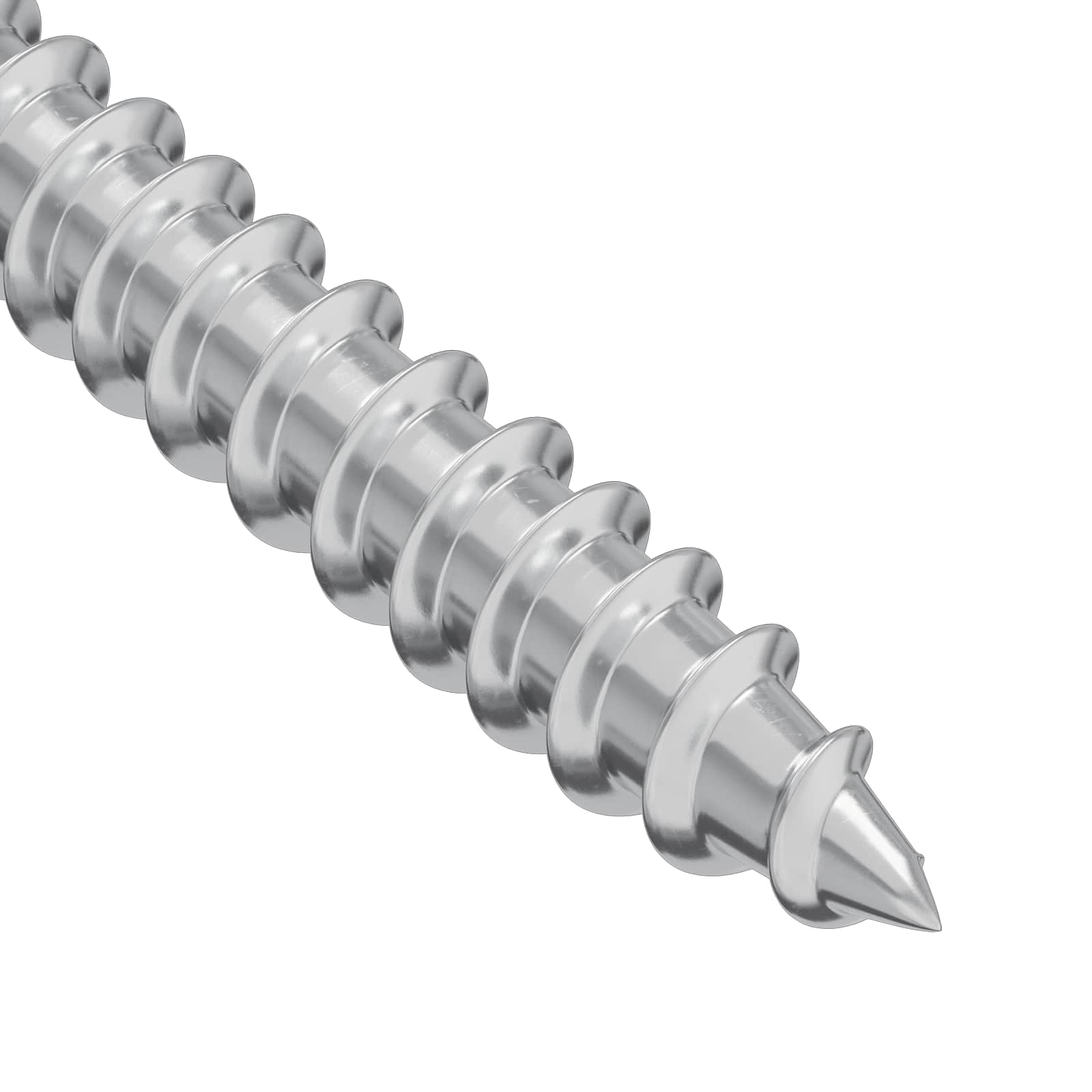 Drvene vijake 2 pcs Srebrno M4 x 25 mm Čelik