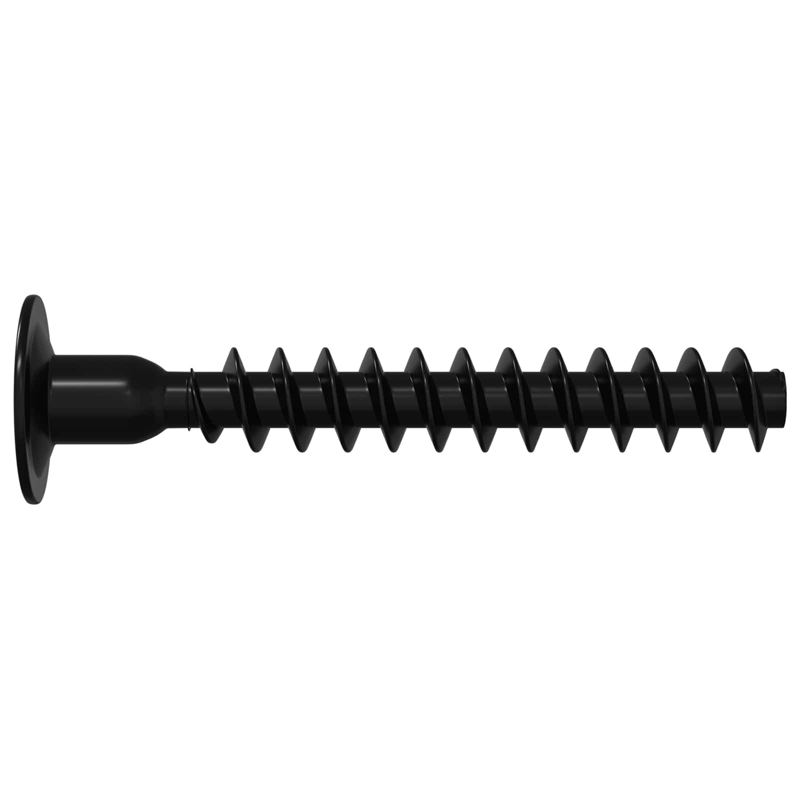 Šestarasti vijak s čepom 2 pcs Crna M5 x 40 mm Željezo