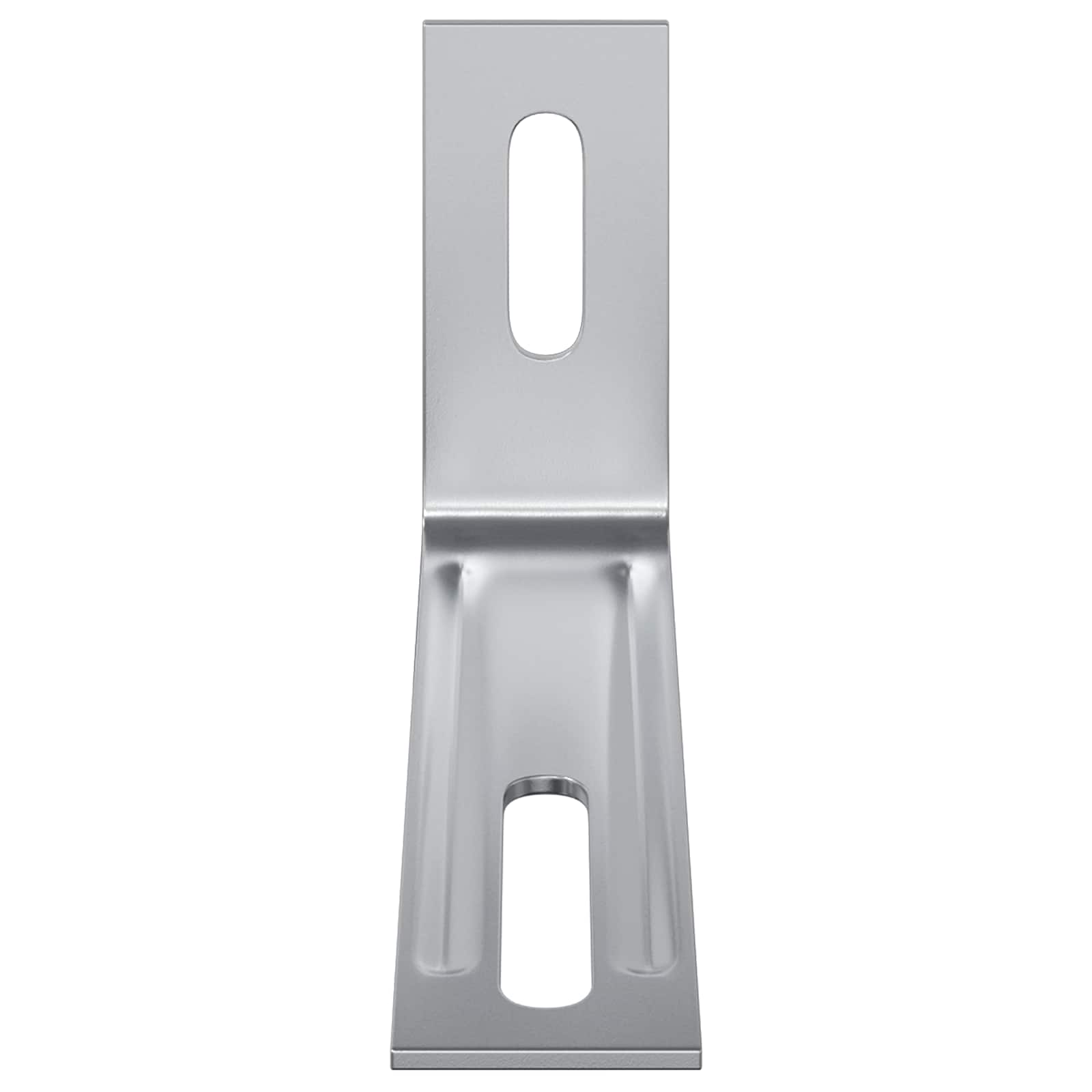 Nosač protiv prevrtanja 12 pcs Srebrno 74,5 x 15 x 32 mm