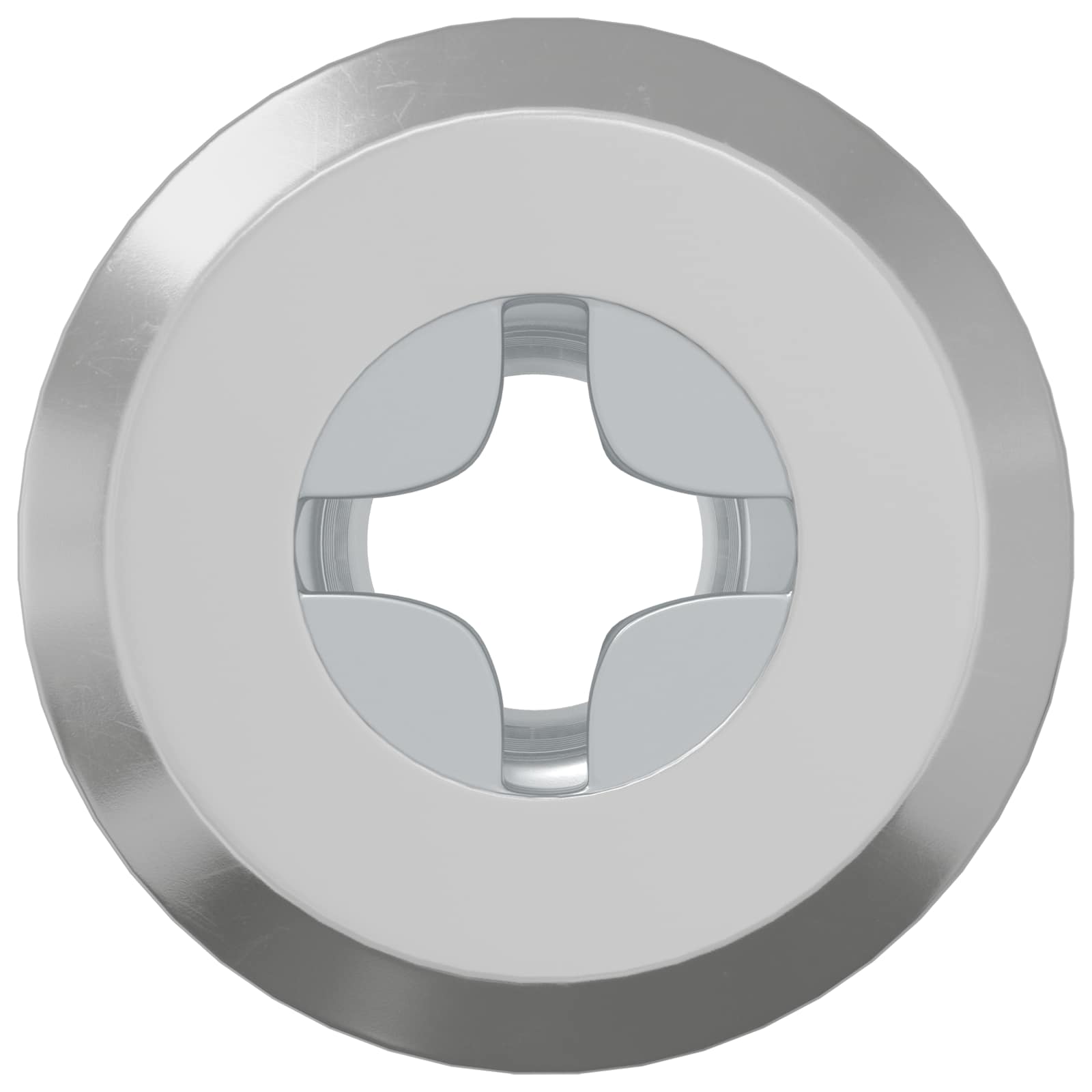 Sigurnosna matica 12 pcs Srebrno M6 x 25 mm Čelik