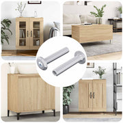Vijak za zaključavanje 2 pcs Srebrno M6 x 30 mm Čelik