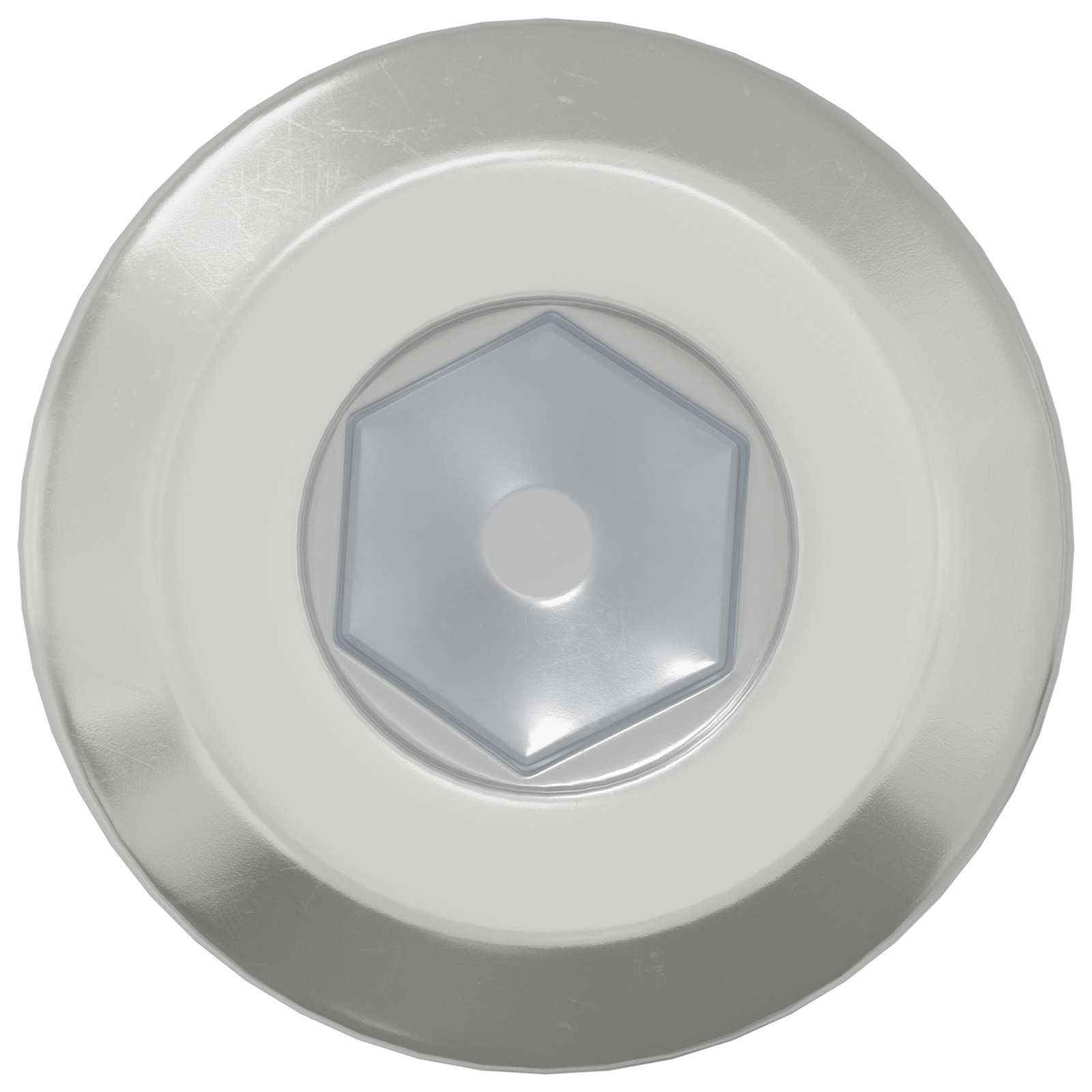 Vijak s plastičnom glavom 3600 pcs Srebrno Čelik