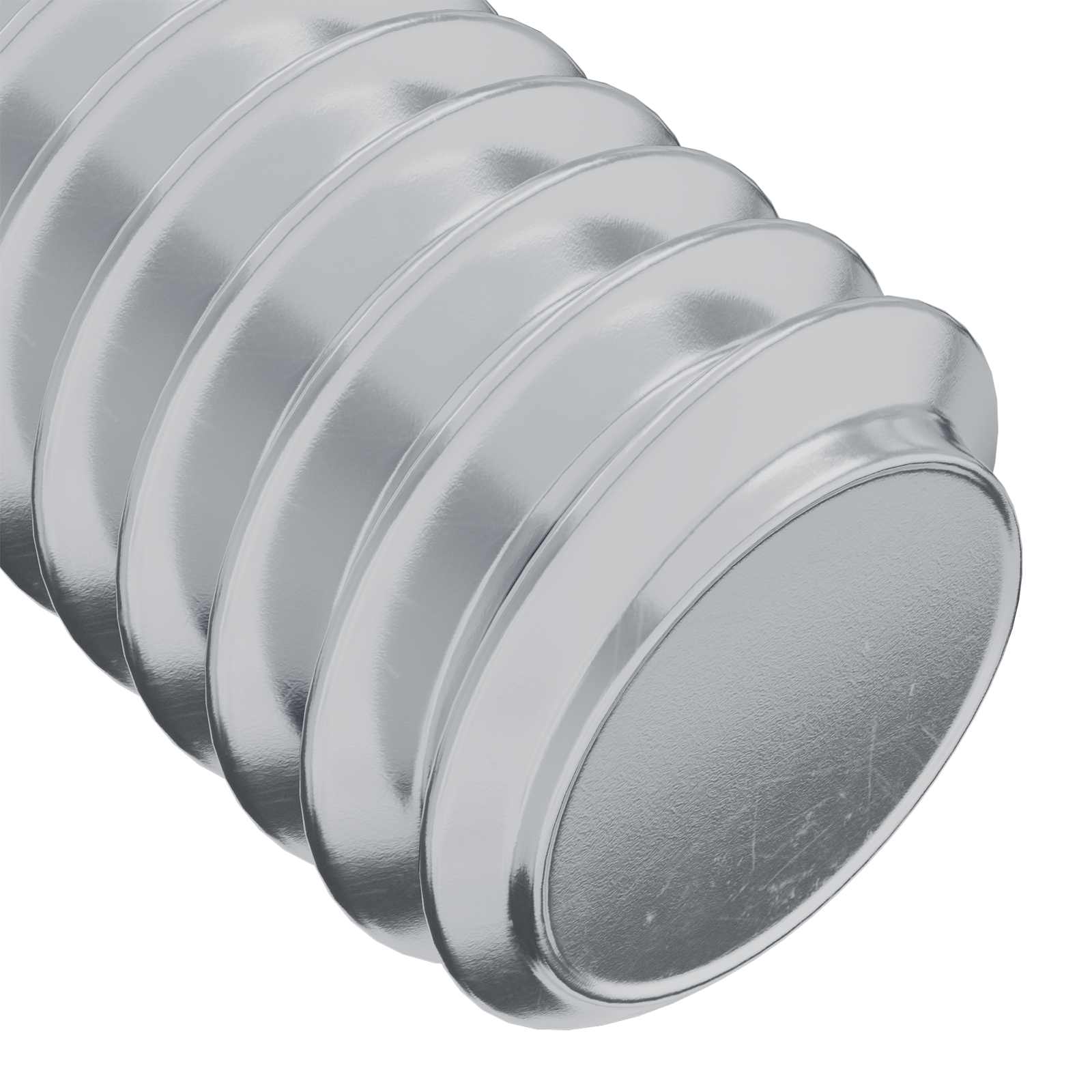 Vijak s plastičnom glavom 12 pcs Srebrno M6 x 35 mm Čelik