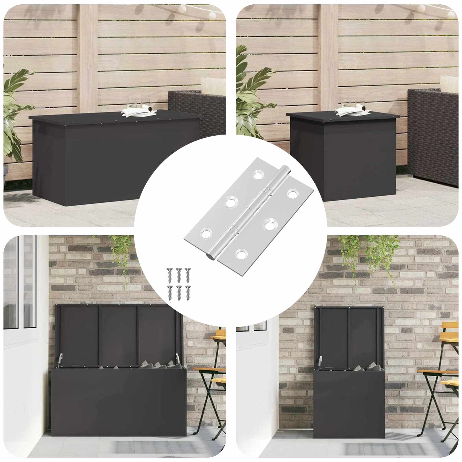 Šarka Jednobojno 899 pcs Srebrno 58 x 35 x 1 mm Čelik