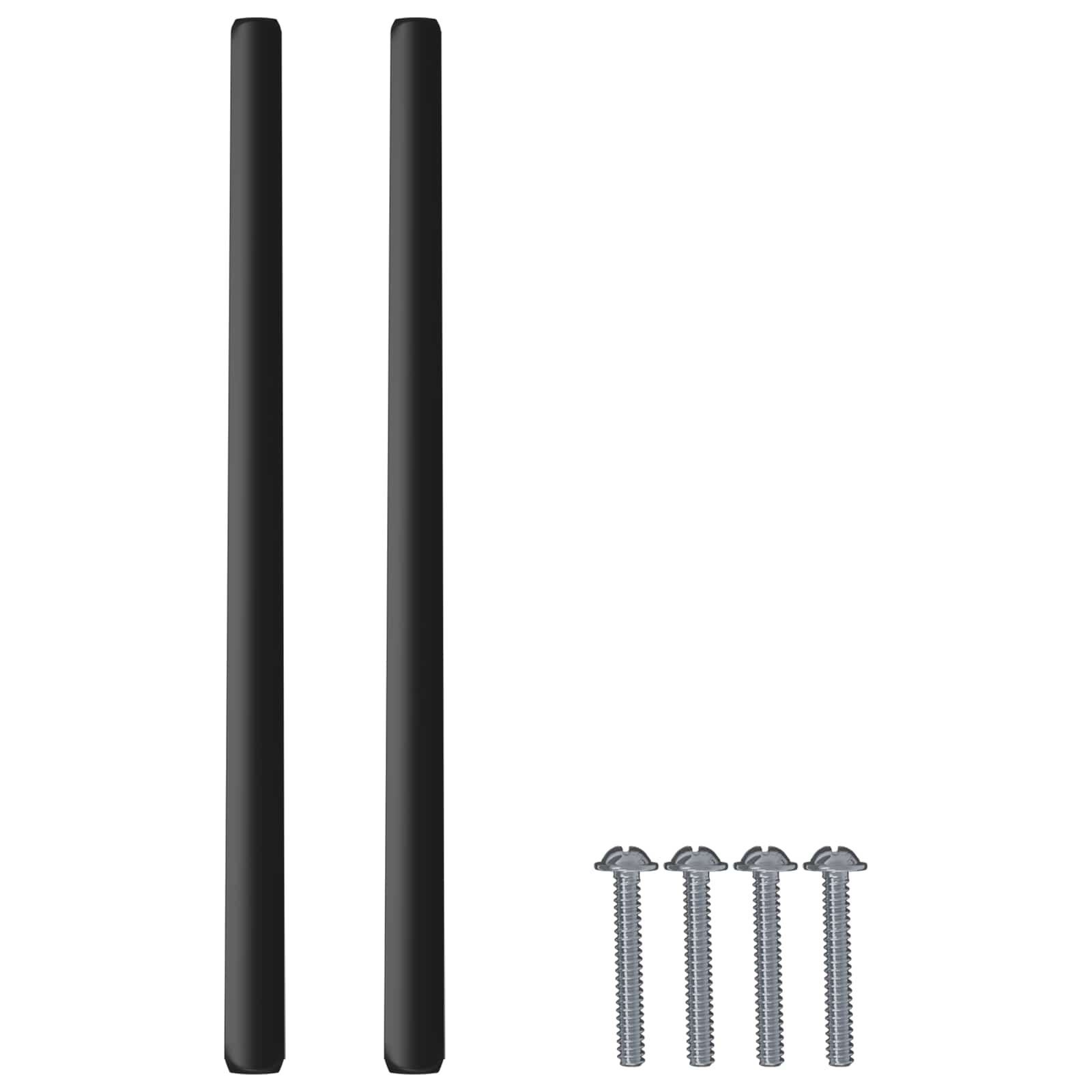 Drška 2 pcs Crna 106 x 7,4 x 15,5 mm Aluminij