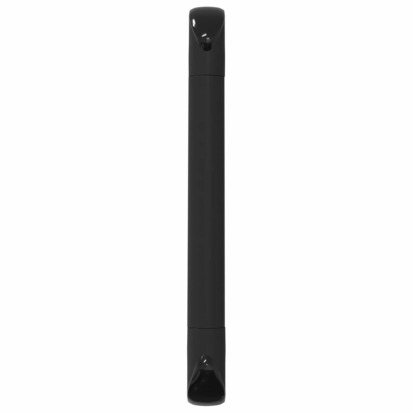 Drška Jednobojno 2 pcs Crna 380 x 34 x 85 mm Aluminij i PP