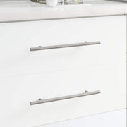 Drška za ormar 2 pcs Srebrno 300 mm Nehrđajući čelik