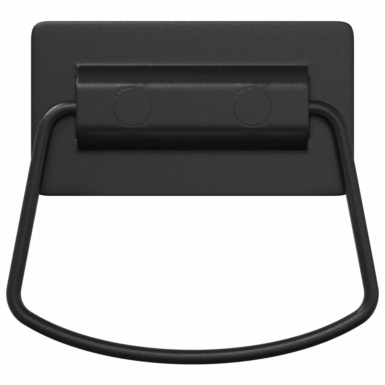 Ručke za ormariće 2 pcs Crna 85 x 45 mm Metal