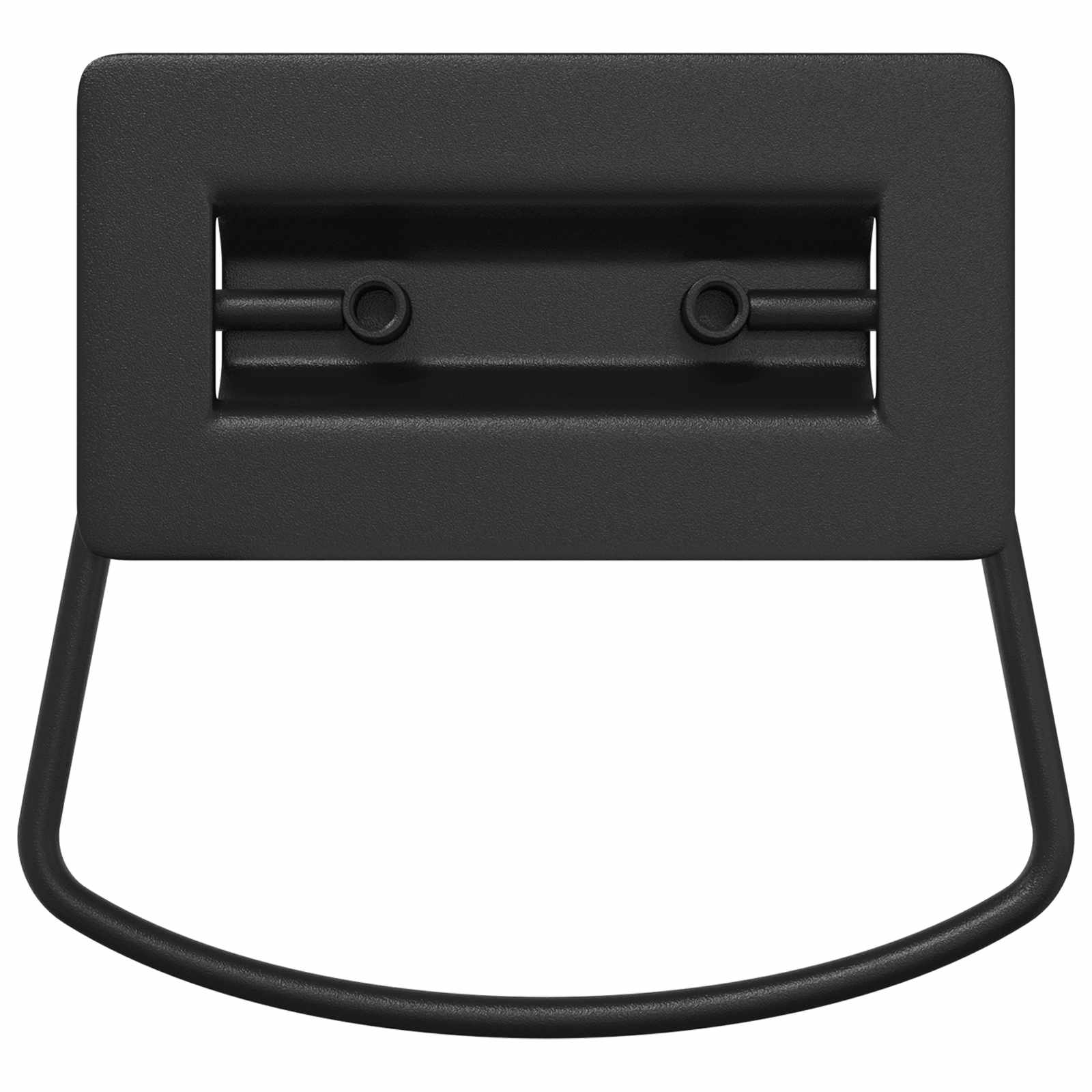 Ručke za ormariće 12 pcs Crna 85 x 45 mm Metal