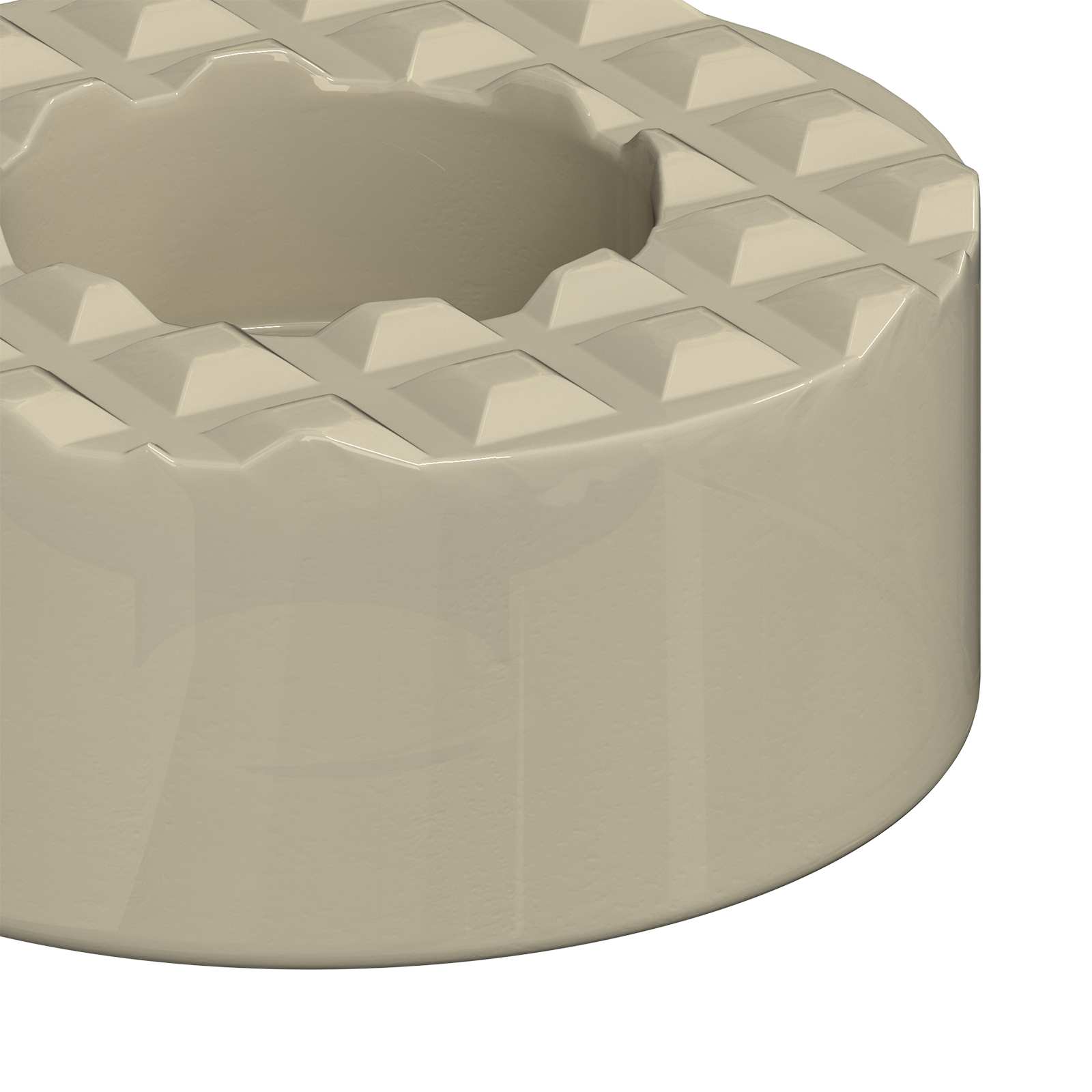 Zaštita noge stolice za pod 12 pcs *Transparent*an Ø 15 x 16 mm
