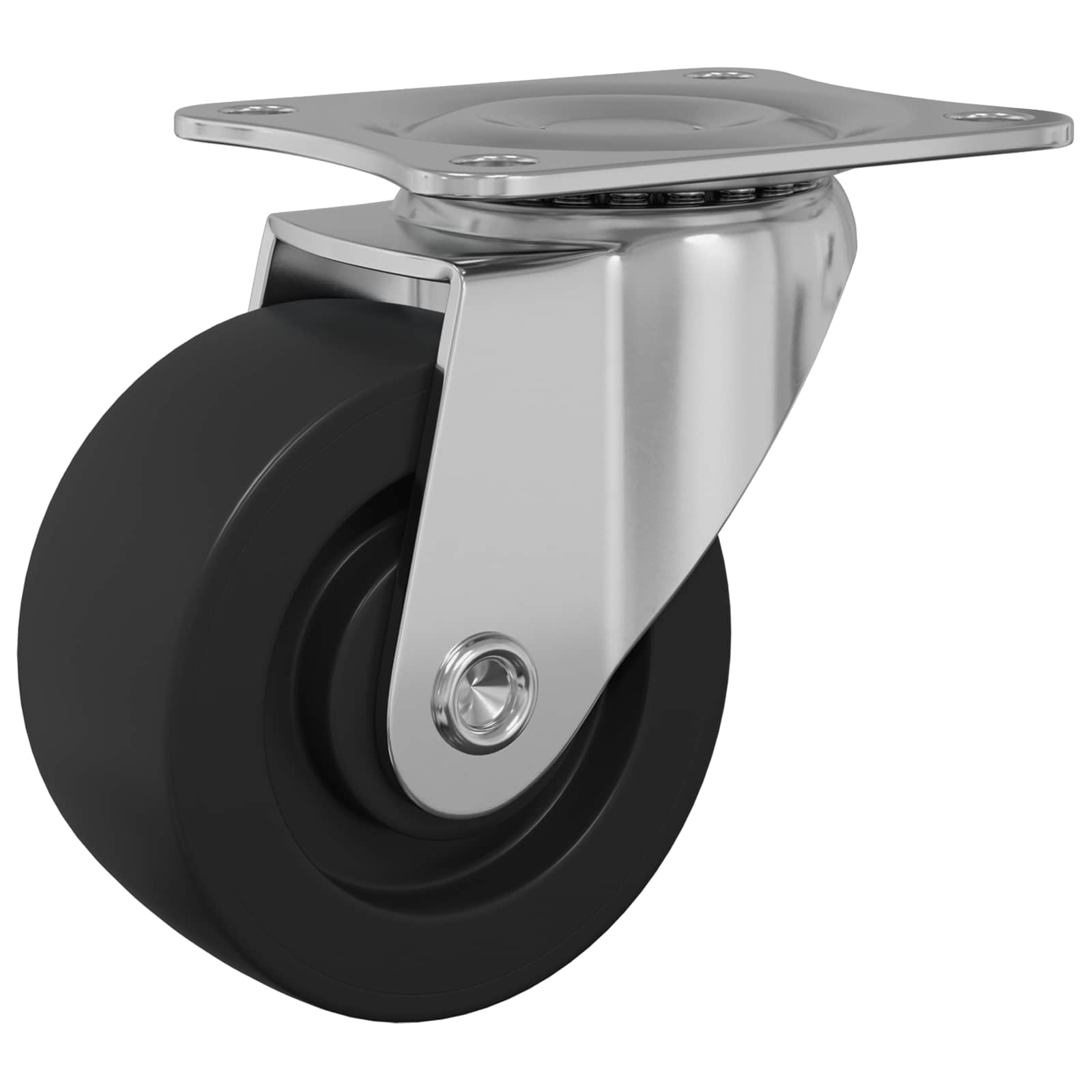 Dizalni kotač 2 pcs Srebrno 60 x 60 x 50 mm Željezo i najlon