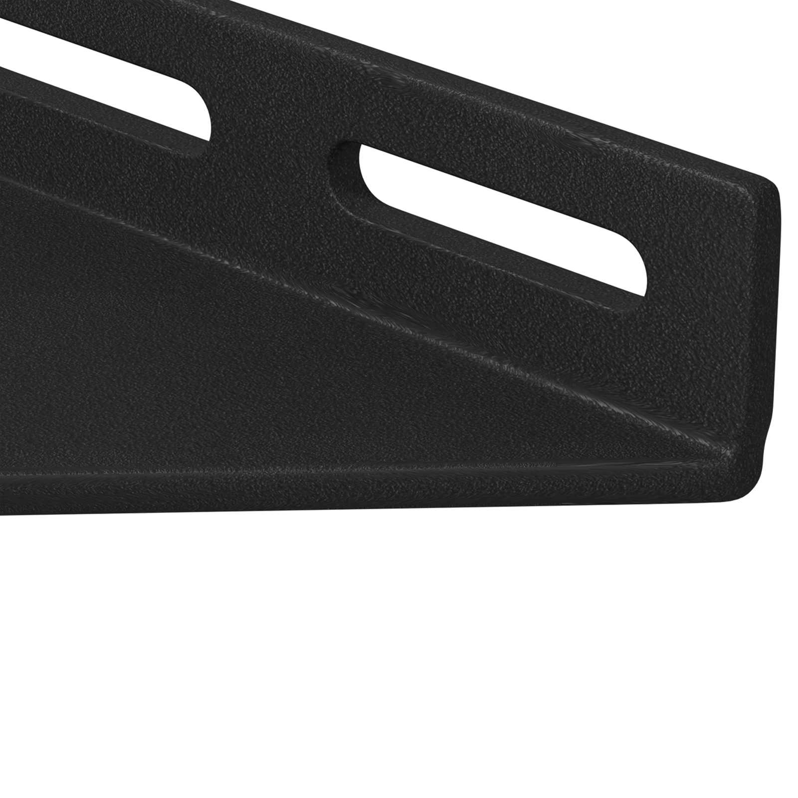 Kutni nosač 12 pcs Crna 138,5 x 50,5 x 16 mm Željezo