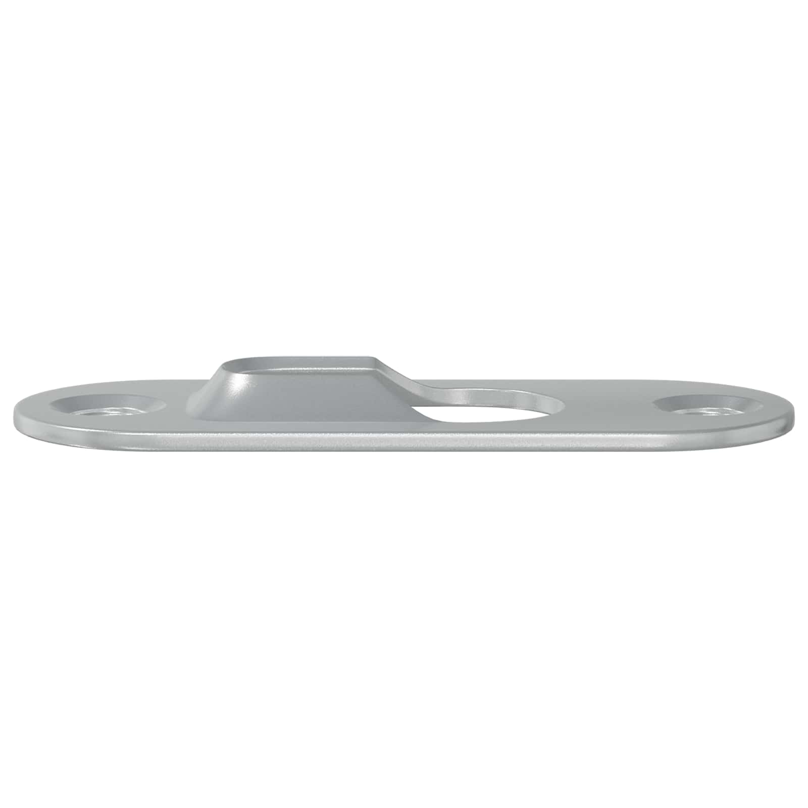 Vješalica s rupom 2 pcs Srebrno 45 x 16 x 3.5 mm Željezo