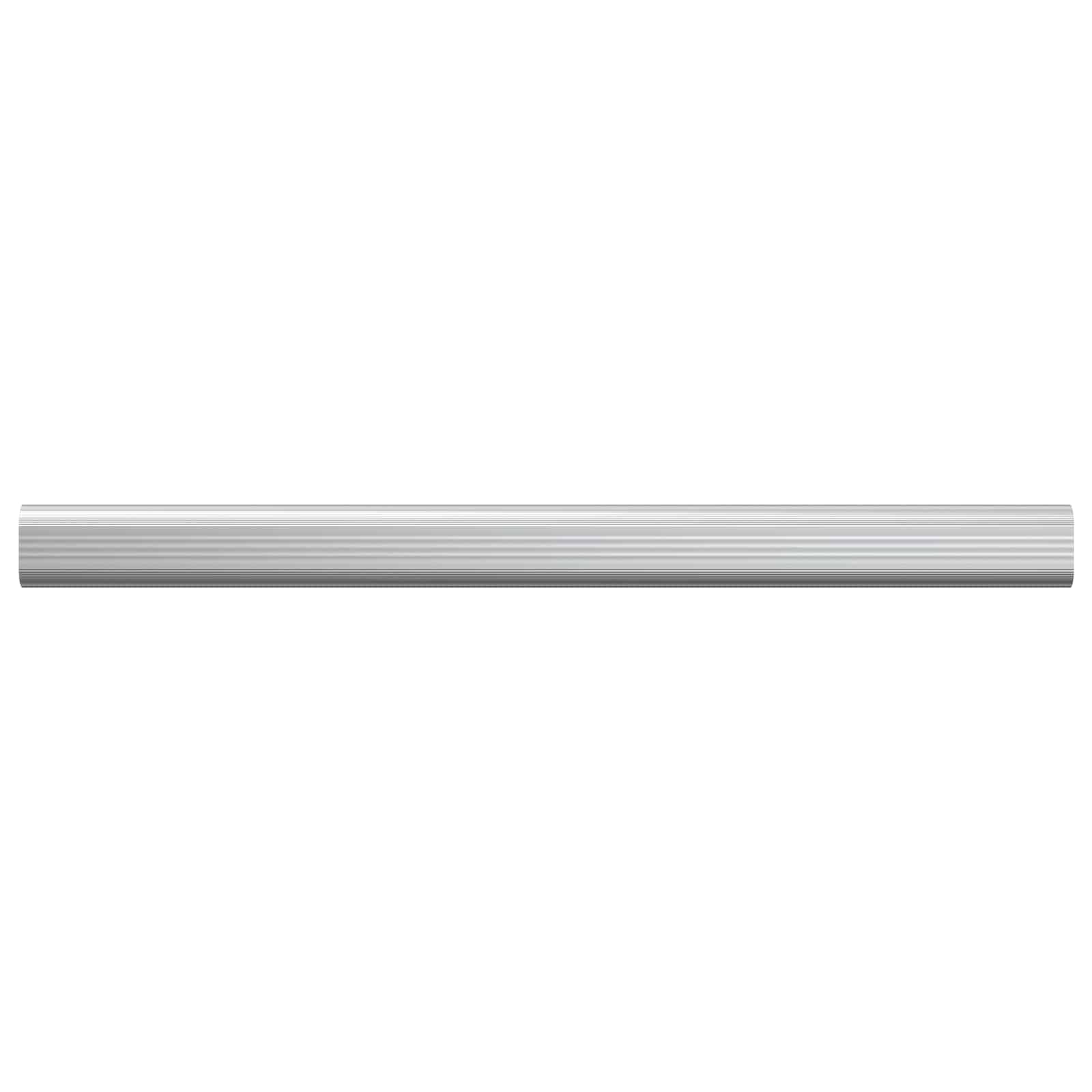 Cijev za ormar 12 pcs Srebrno 464 x 15 x 29 mm