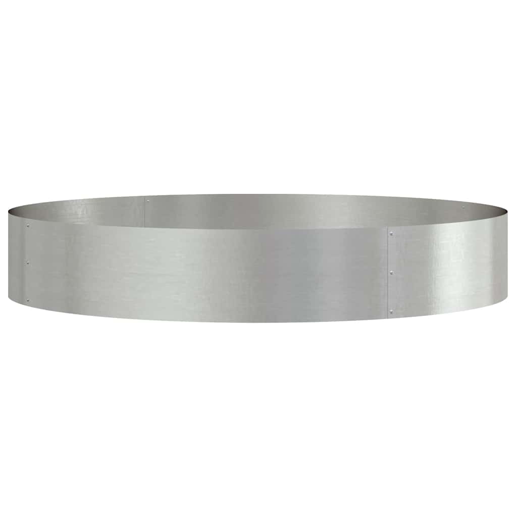 Prsten za saksiju 5 kom. Srebrno 120 x 120 x 20 cm