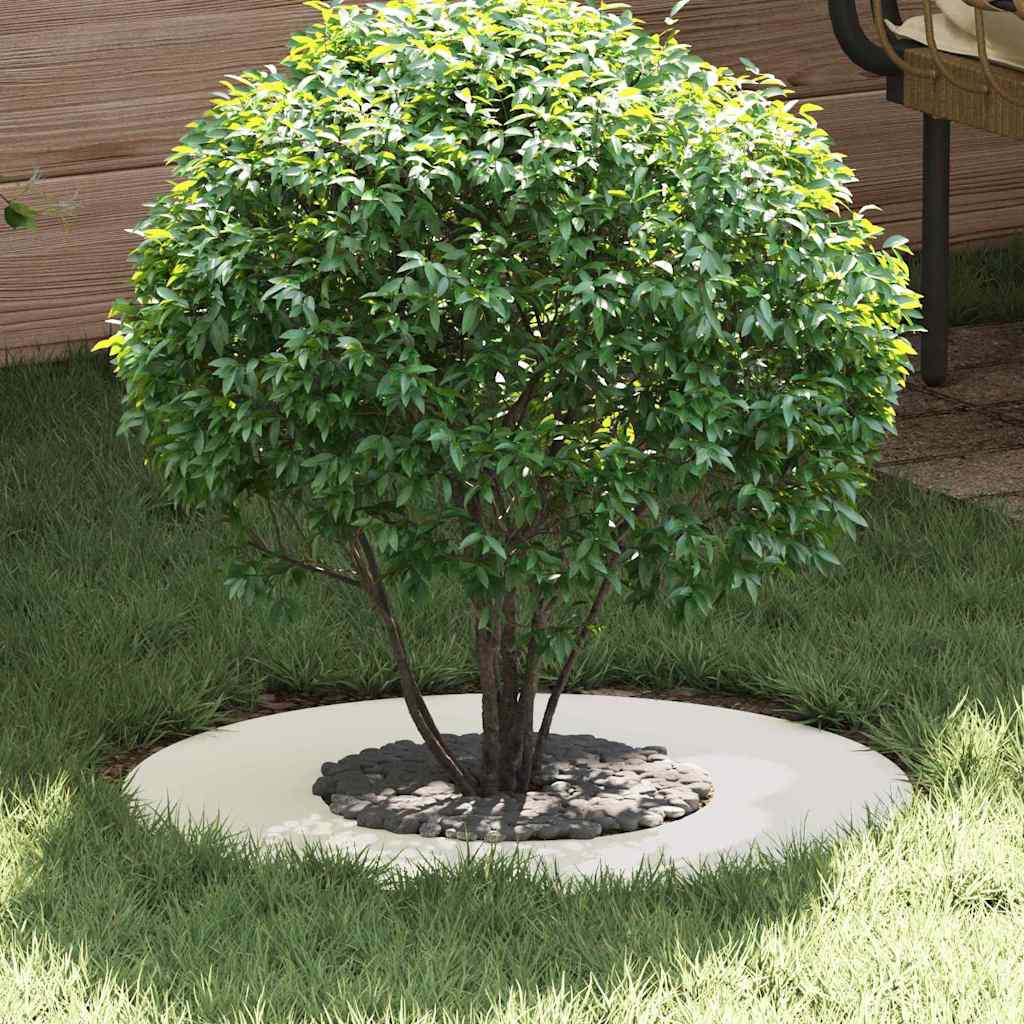 pogodno za ravne drvene prstenove 5 pcs Bijelo Ø30 / 60 cm Čelik