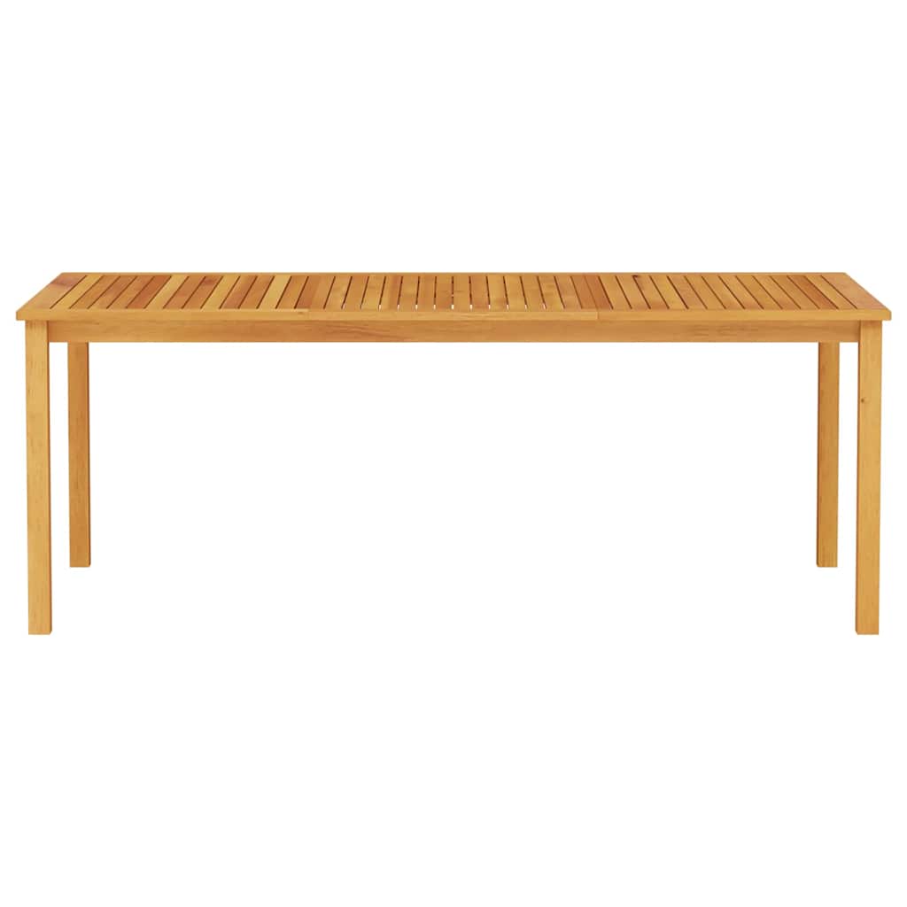 Vrtni set za objed Sklopivi 7 pcs Smeđa Čvrsto drvo akacije