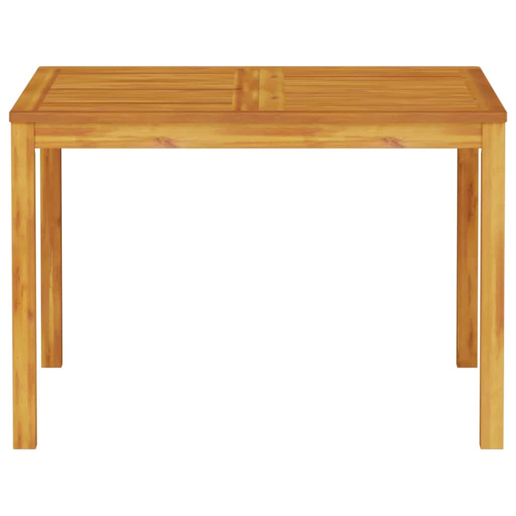 Vrtni set za objed 3 kom. Smeđa Čvrsto drvo akacije 110 x 110 x 75 cm