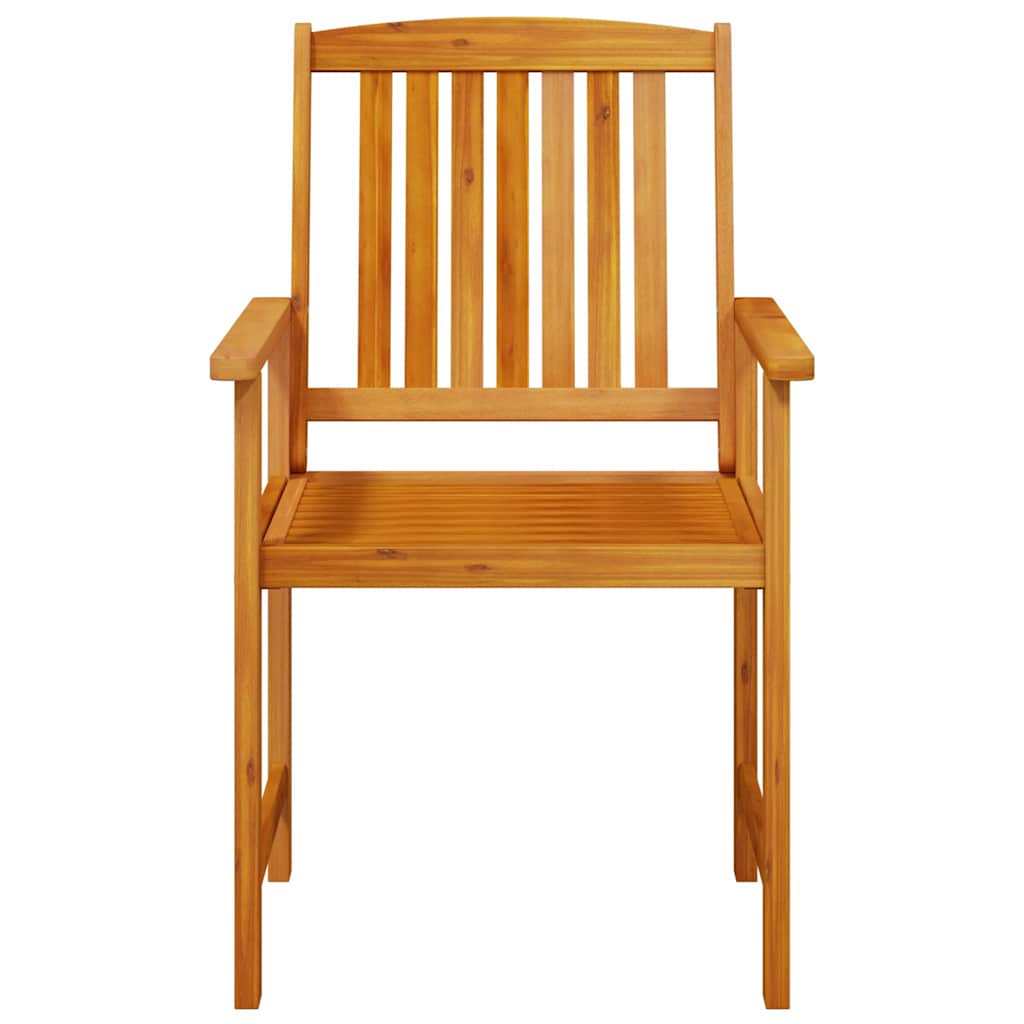 Vrtni set za objed 5 kom. Smeđa Čvrsto drvo akacije 85 x 85 x 75 cm