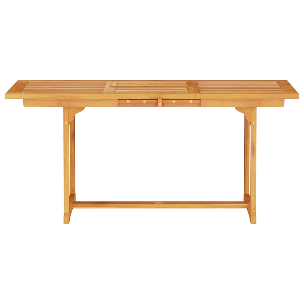 Vrtni set za objed 5 kom. Smeđa Čvrsto drvo akacije 170 x 80 x 75 cm