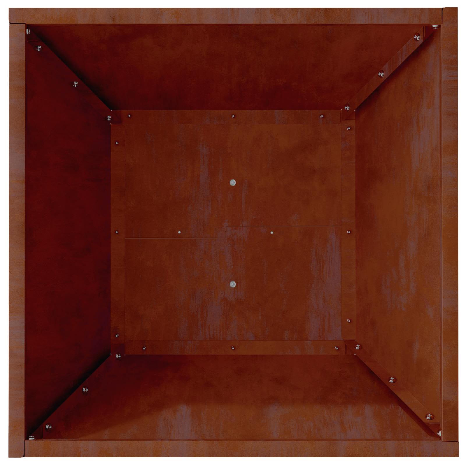 Vrtna saksija Rđa 40 x 40 x 15 cm