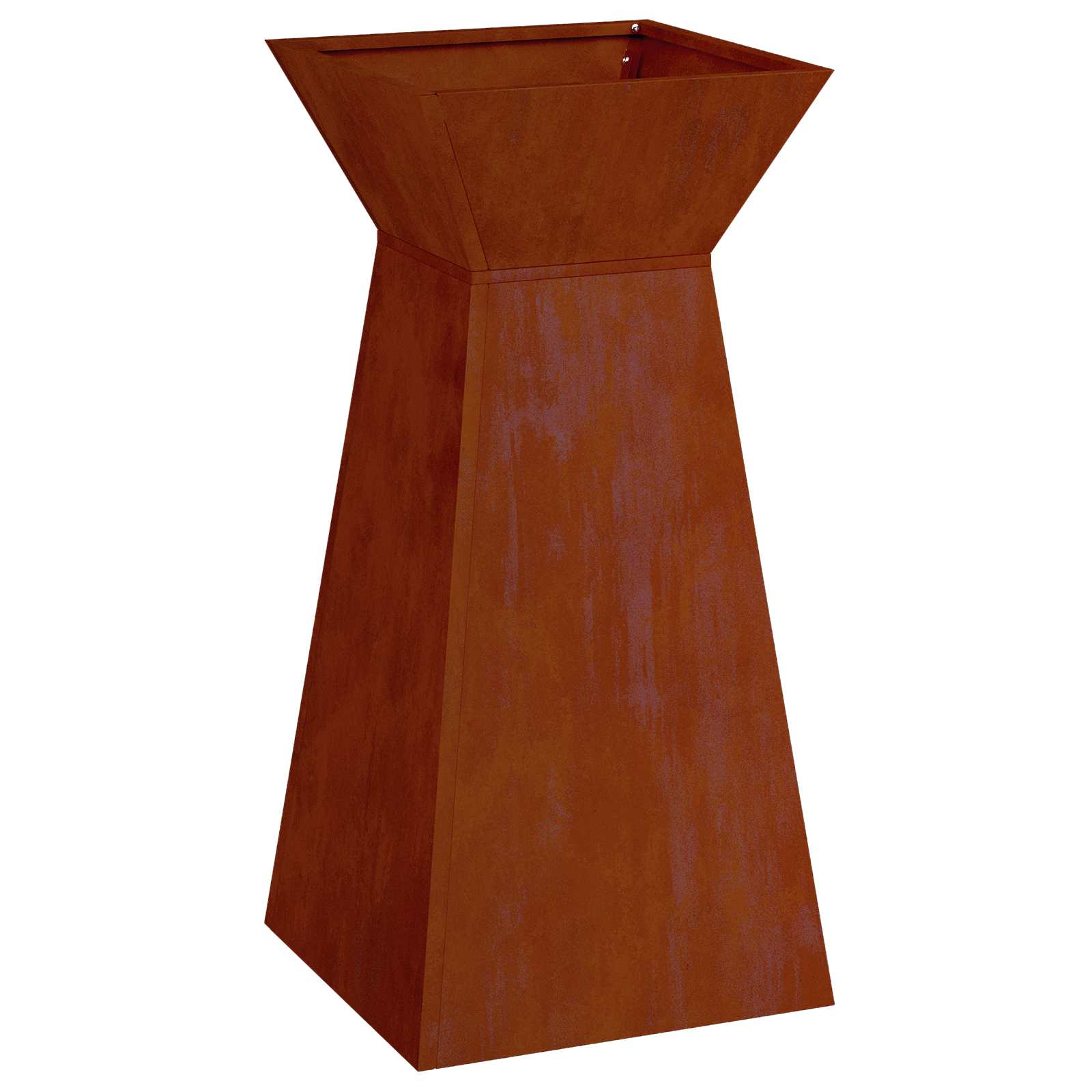 Stup saksija Srebrno 35 x 35 x 73 cm