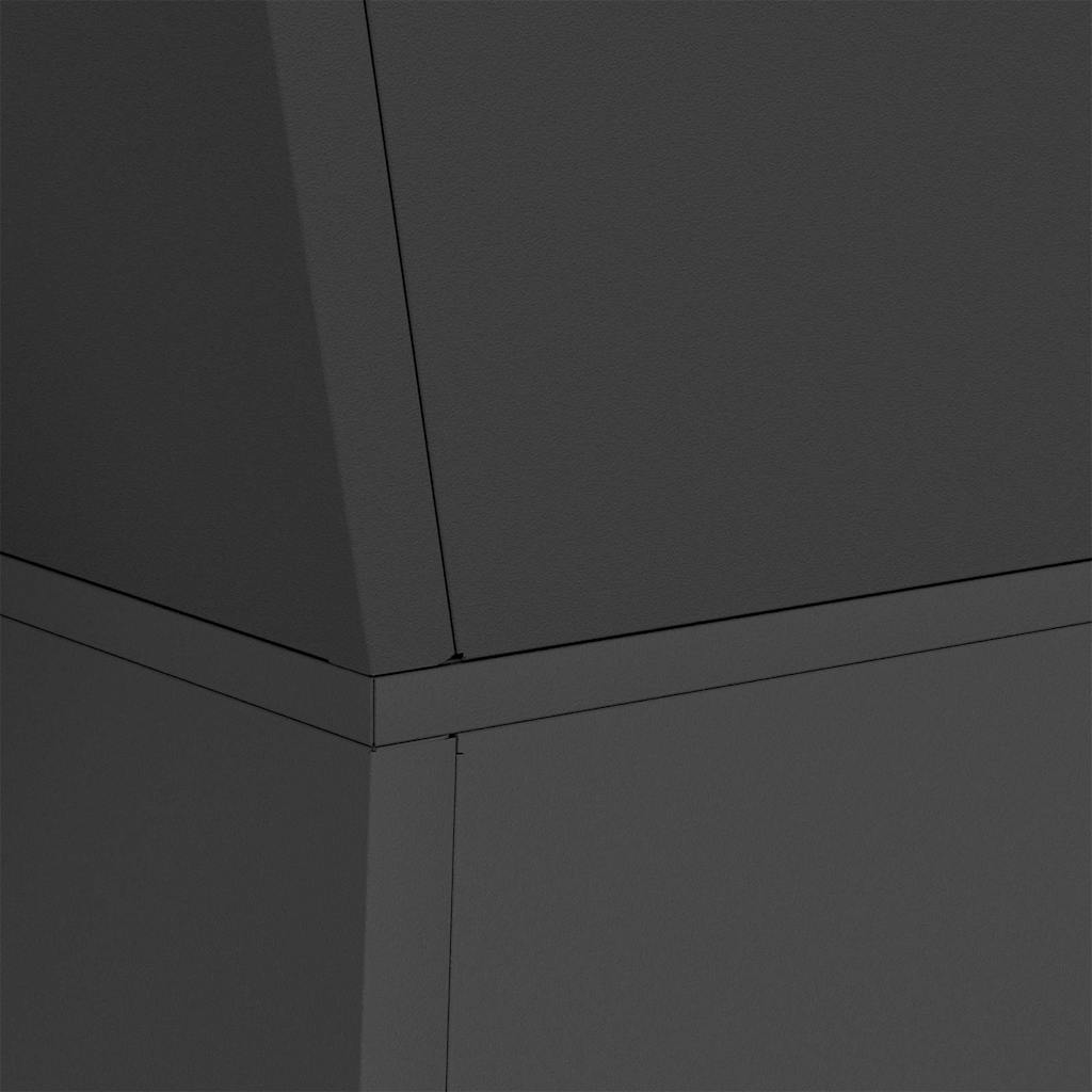 Stup saksija Crna 40 x 40 x 100 cm